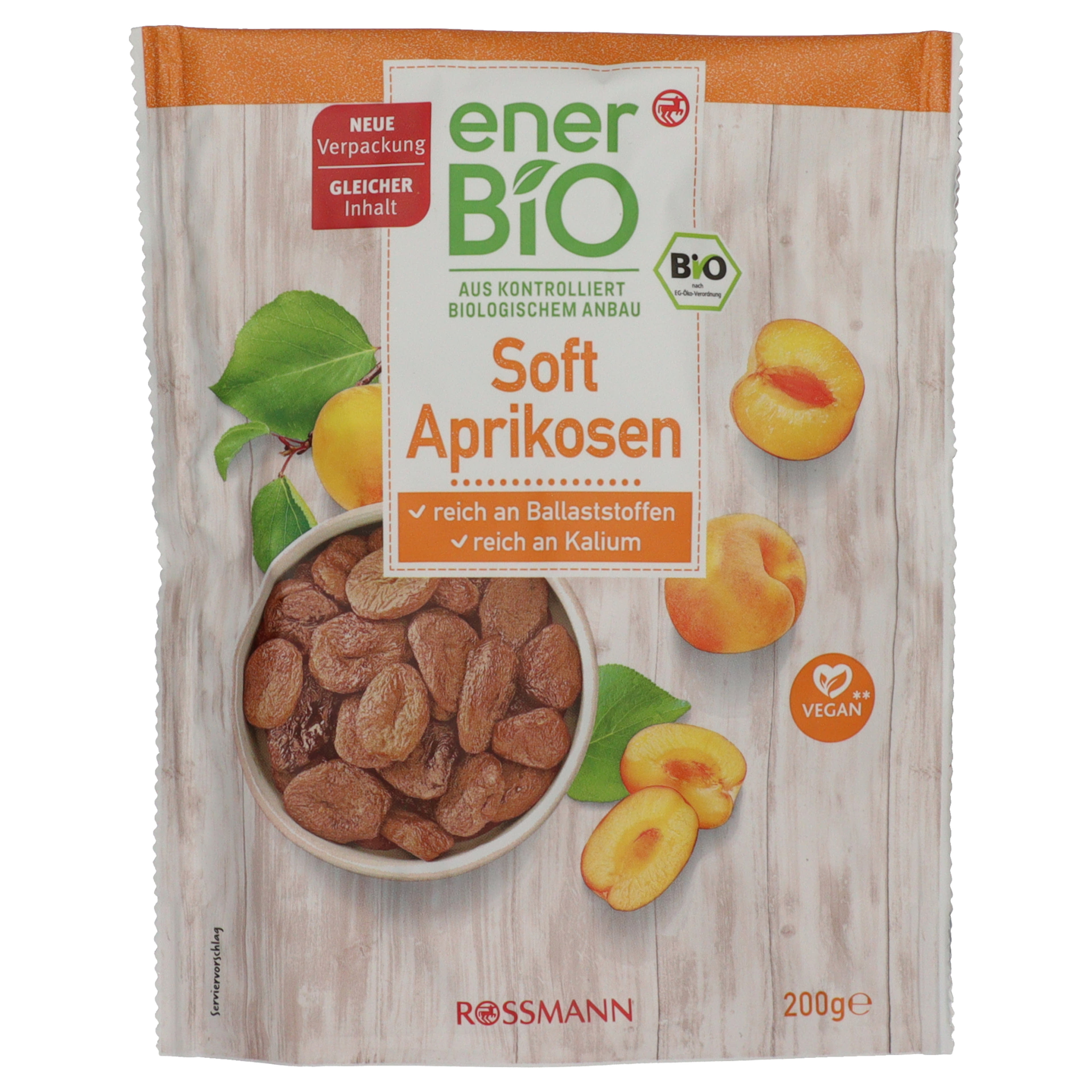 enerBio Aszalt Sárgabarack - 200 g-1