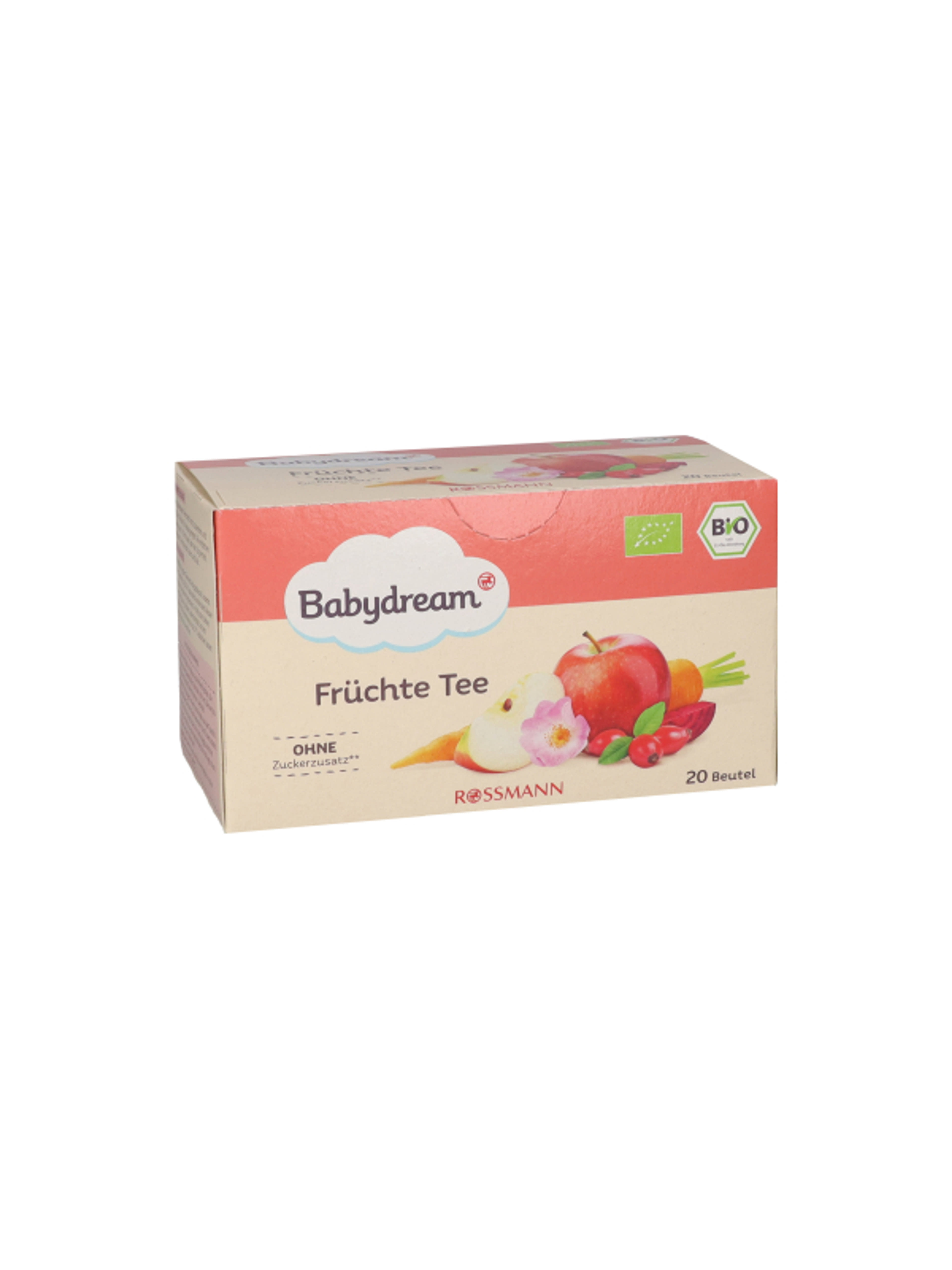 Babydream Filteres Gyümölcstea 4 Hónapos Kortól - 20 filter-4