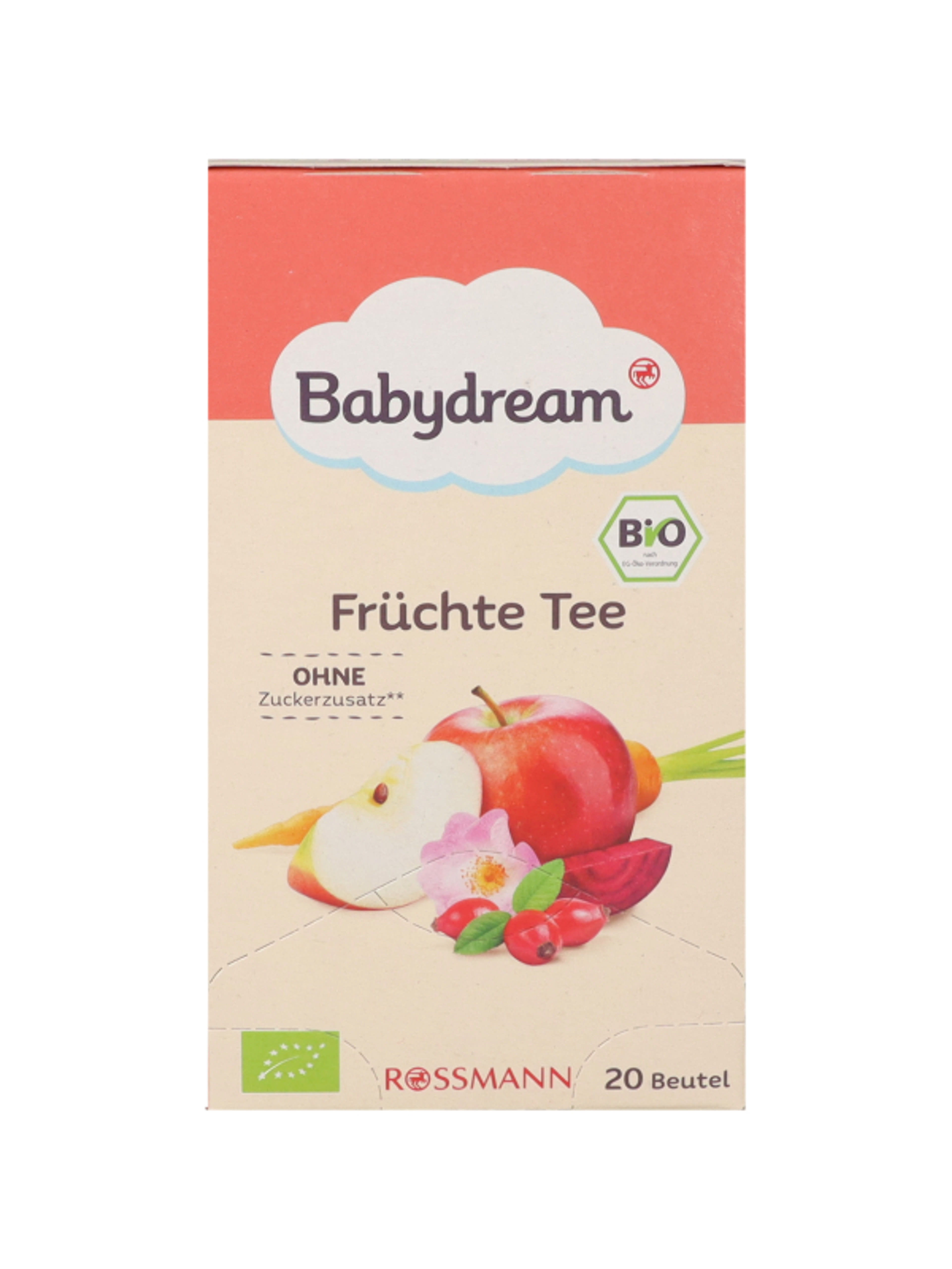 Babydream Filteres Gyümölcstea 4 Hónapos Kortól - 20 filter-2