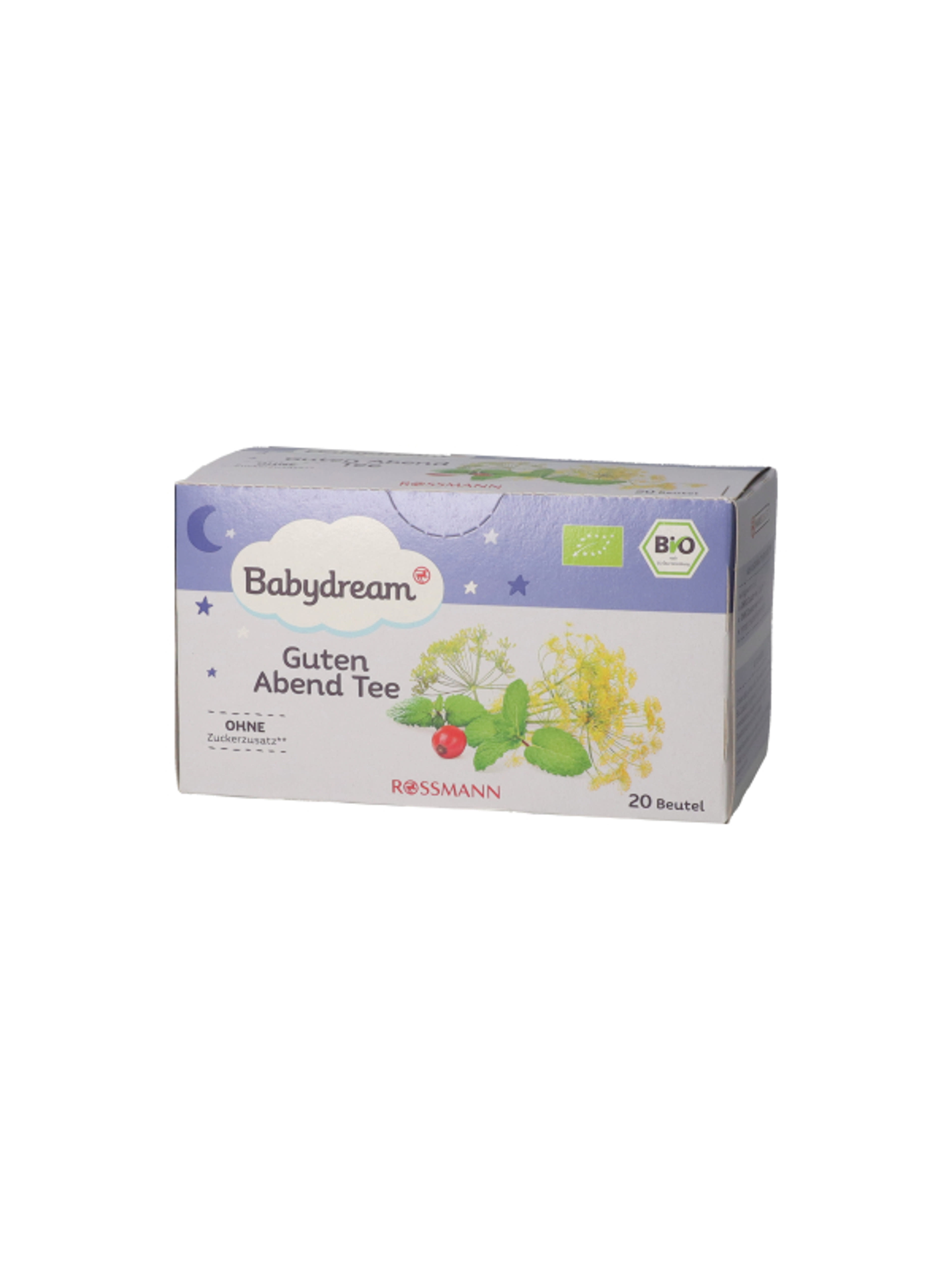 Babydream Bio filteres jó éjt tea 5 hónapos kortól 20 db - 35 g-3