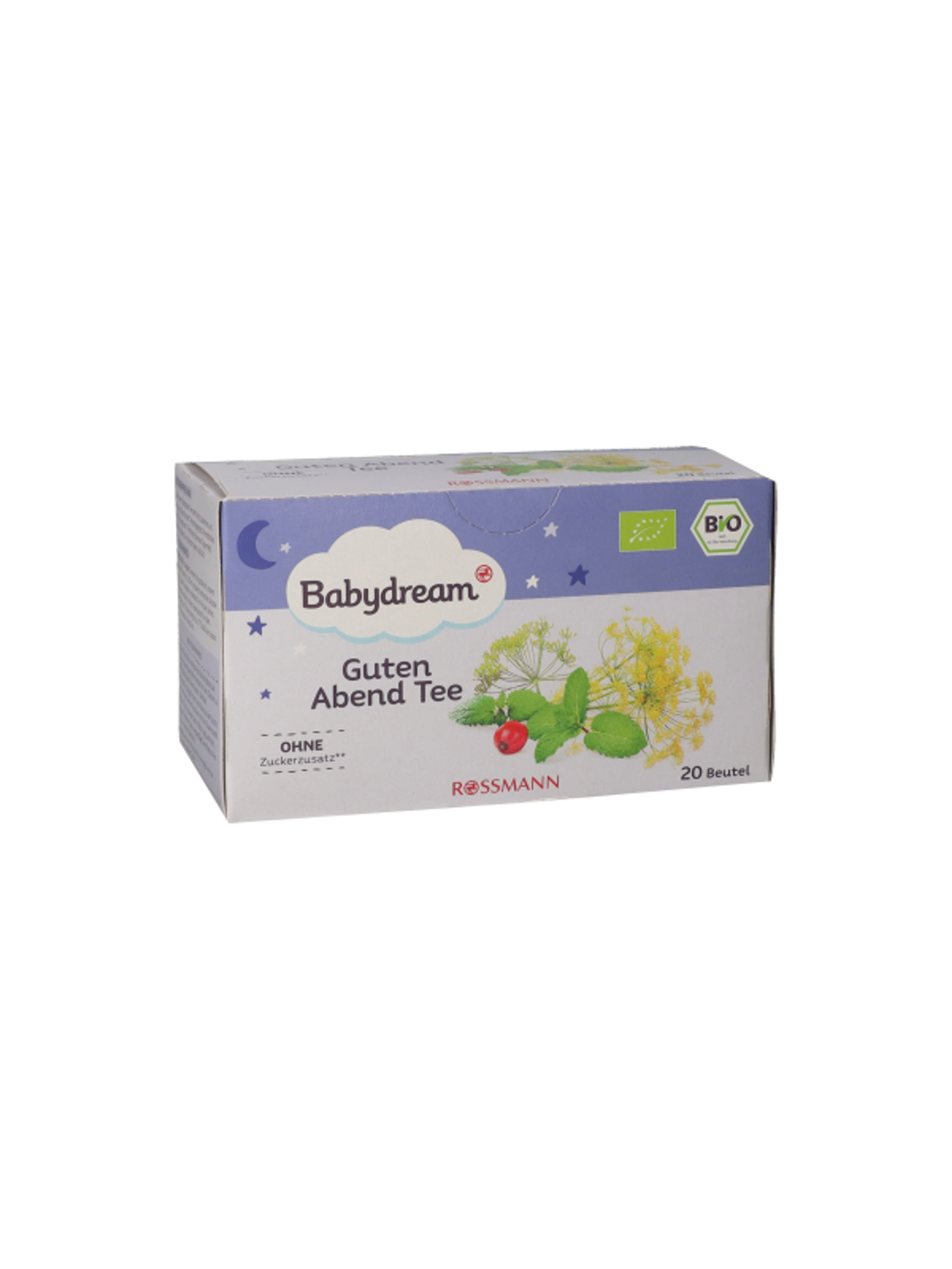 Babydream Bio filteres jó éjt tea 5 hónapos kortól 20 db - 35 g-6