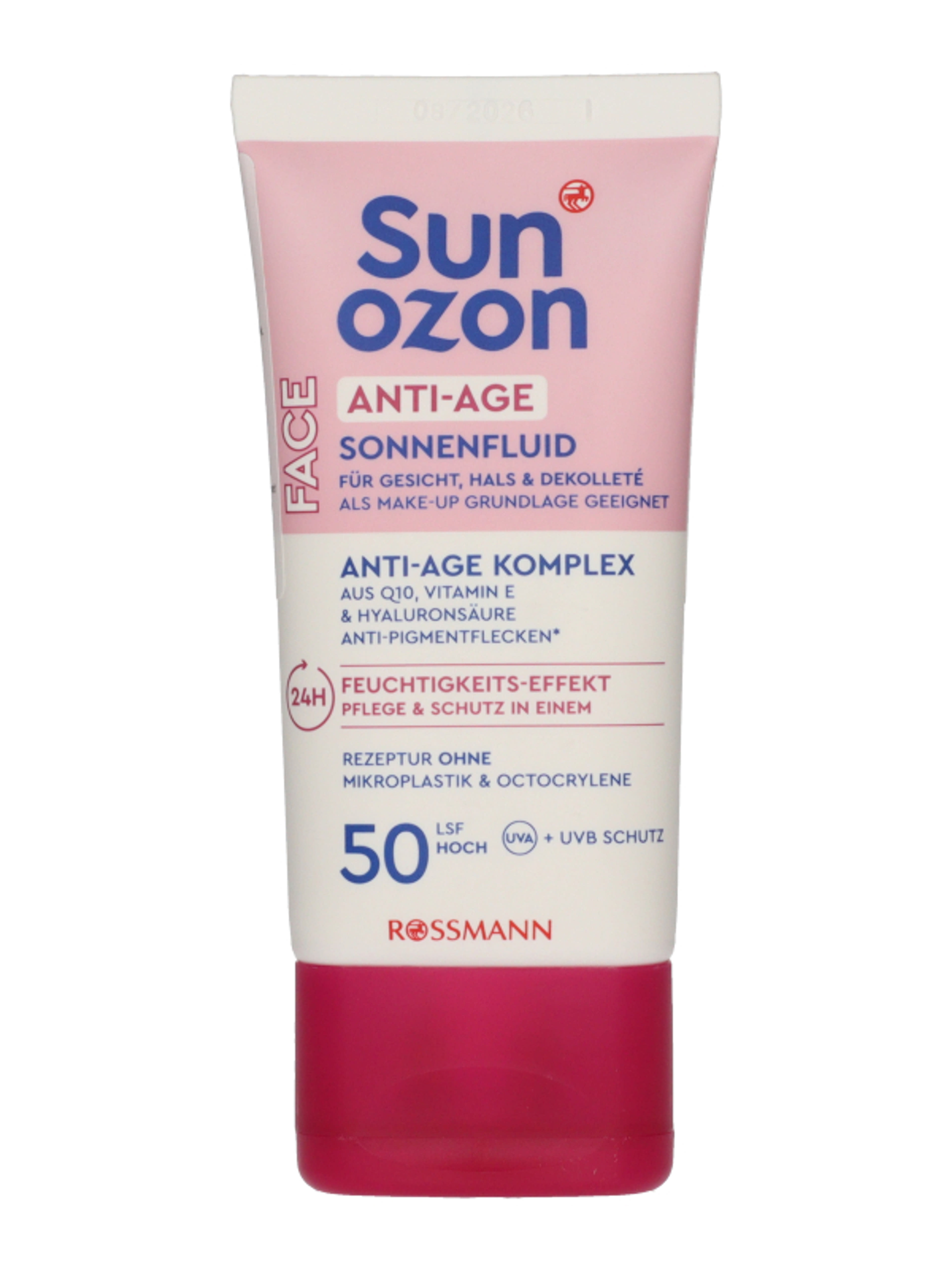 Sunozon Anti-Age fényvédő arckrém LSF50 - 50 ml