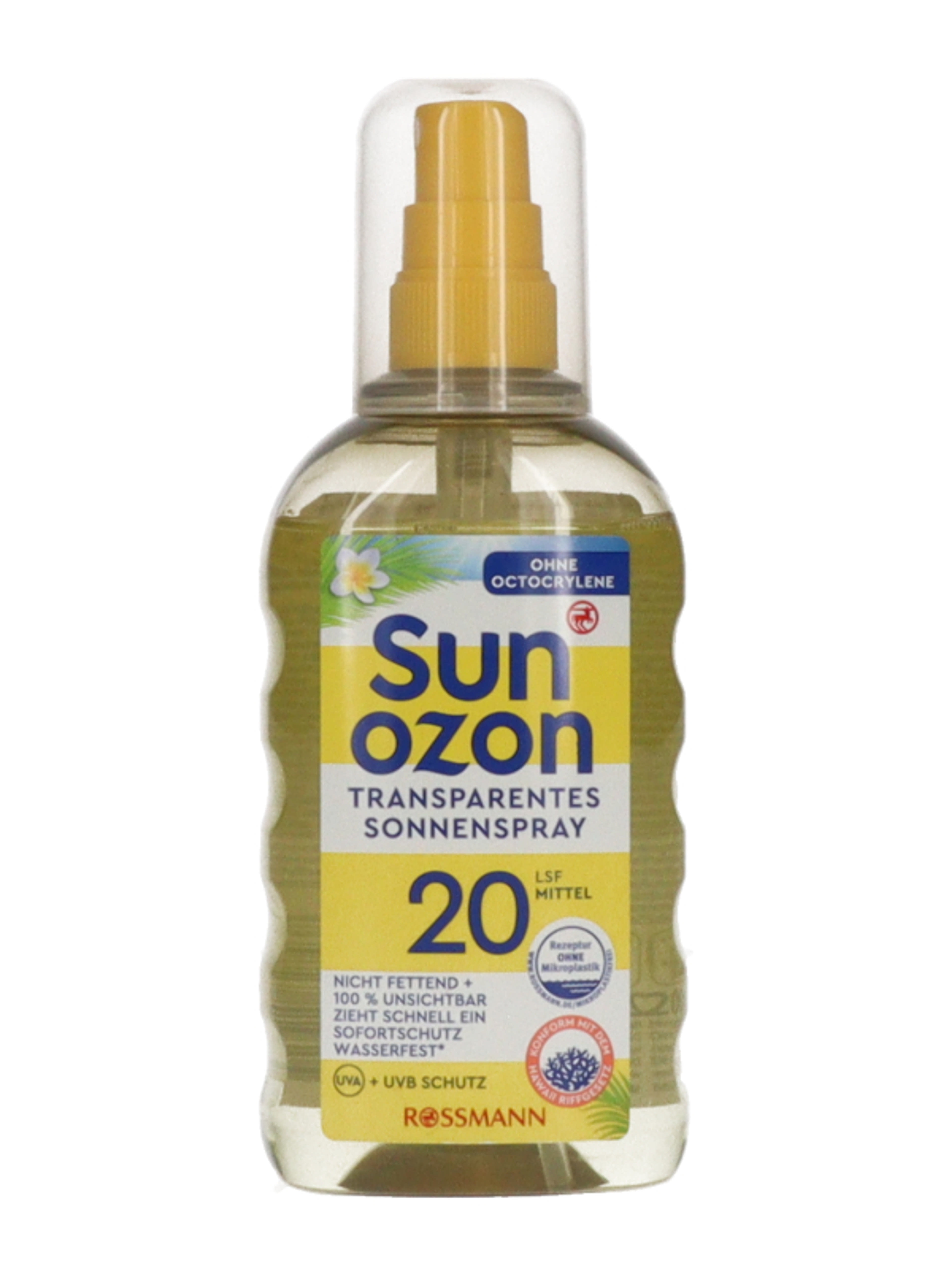 Sunozon napozó spray F20 - 200 ml-2