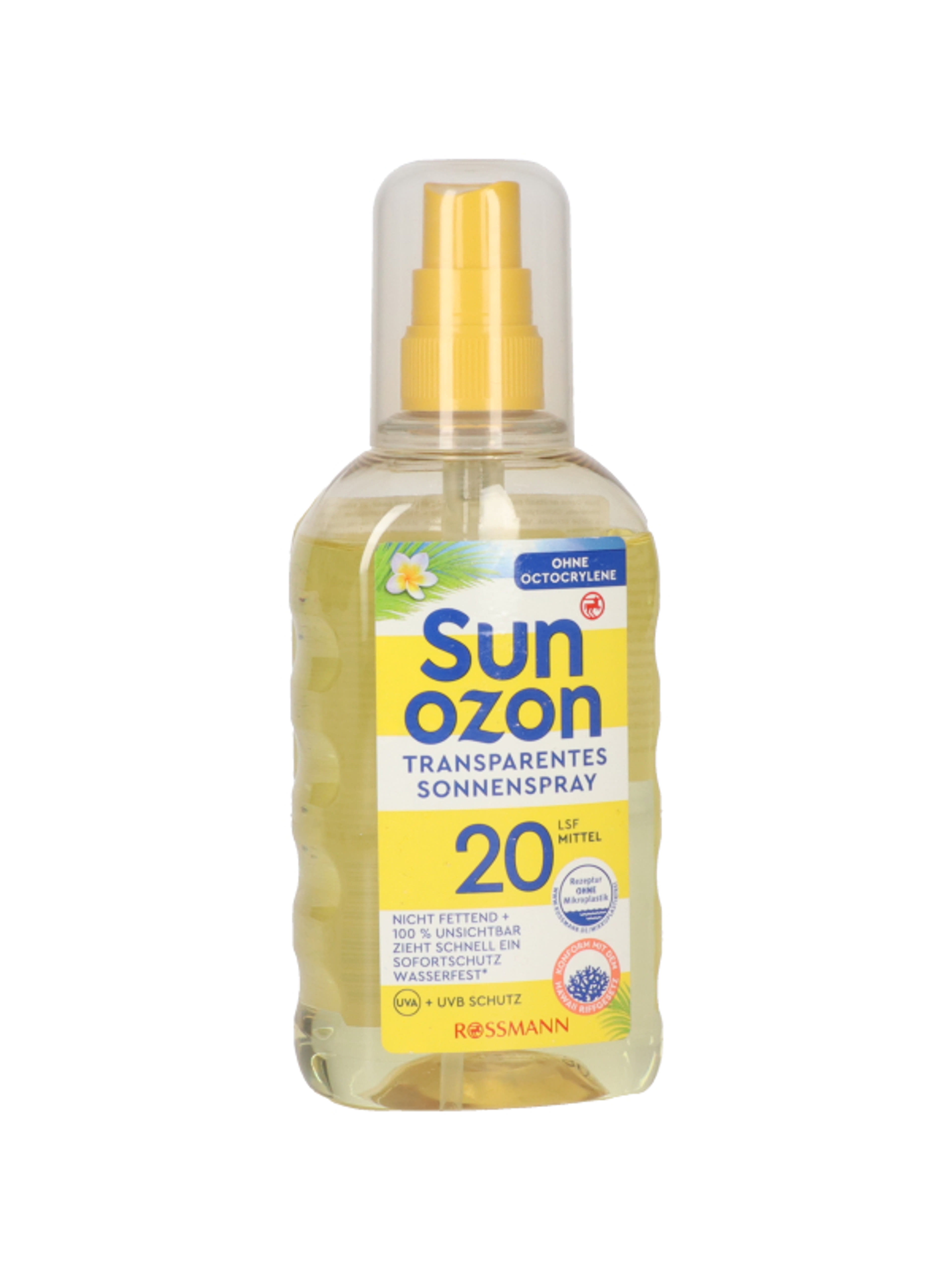 Sunozon napozó spray F20 - 200 ml-3