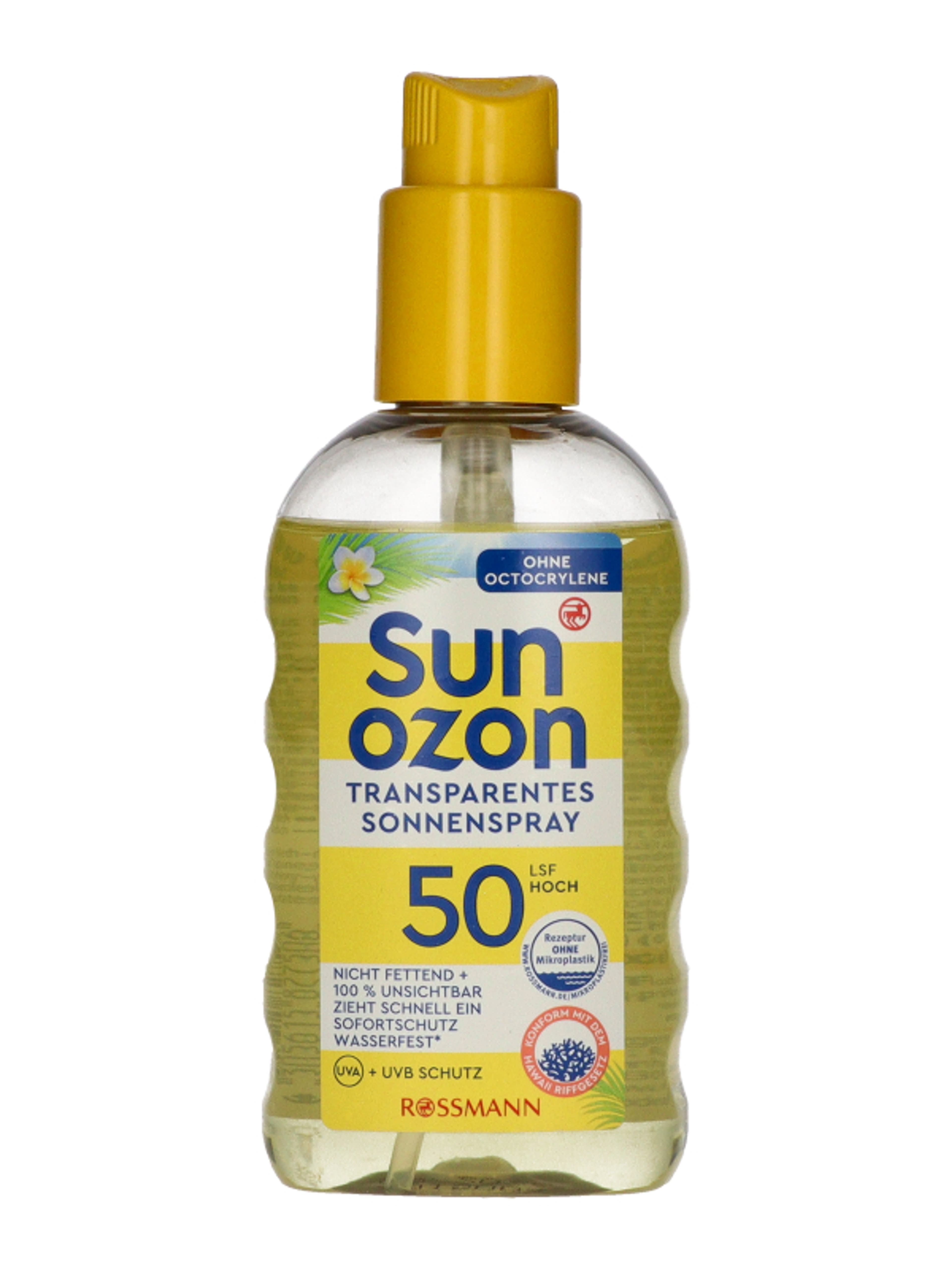 Sunozon napozó spray F50 - 200 ml-2