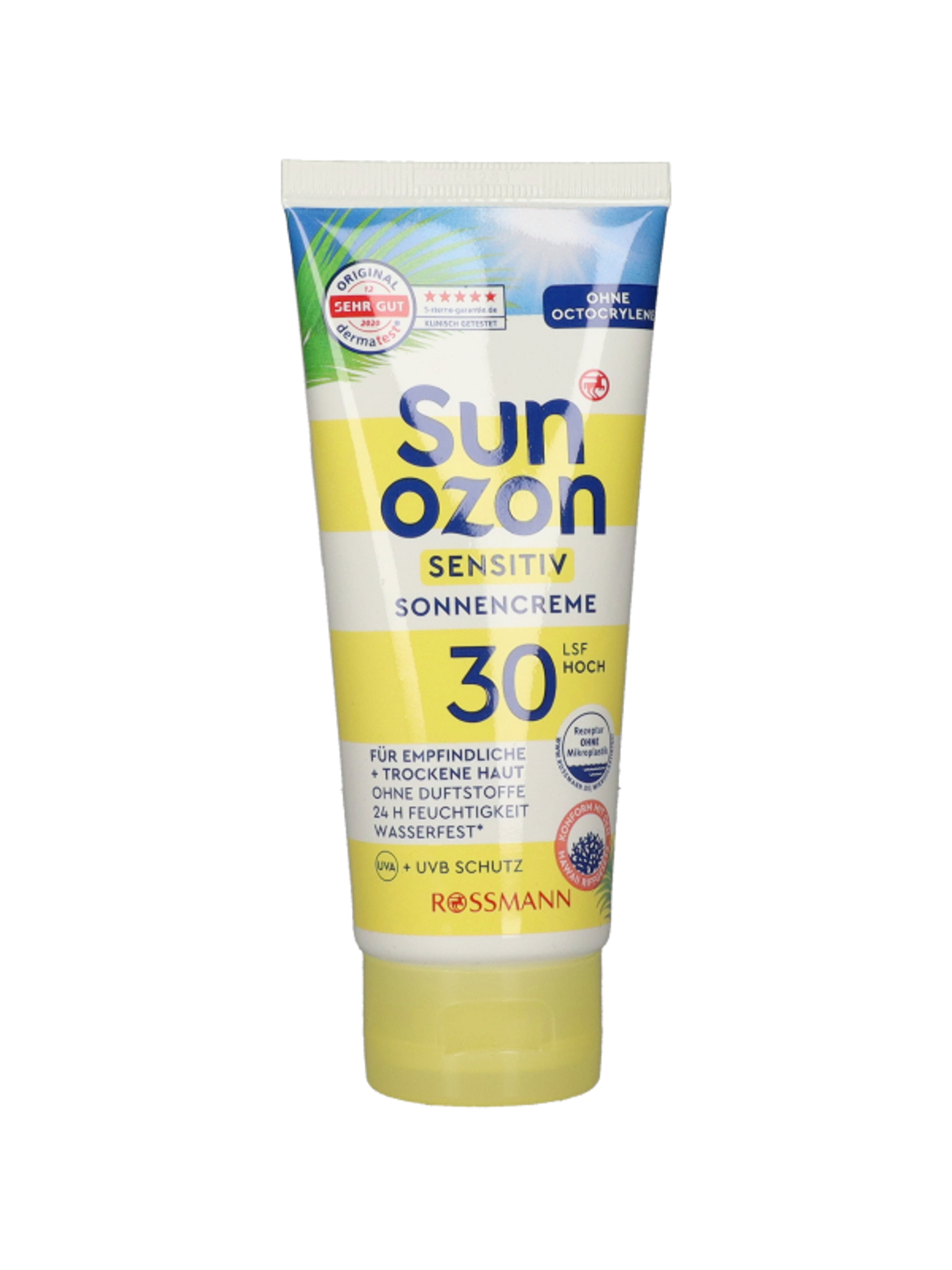Sunozon Sensitive napkrém F30 - 100 ml-2