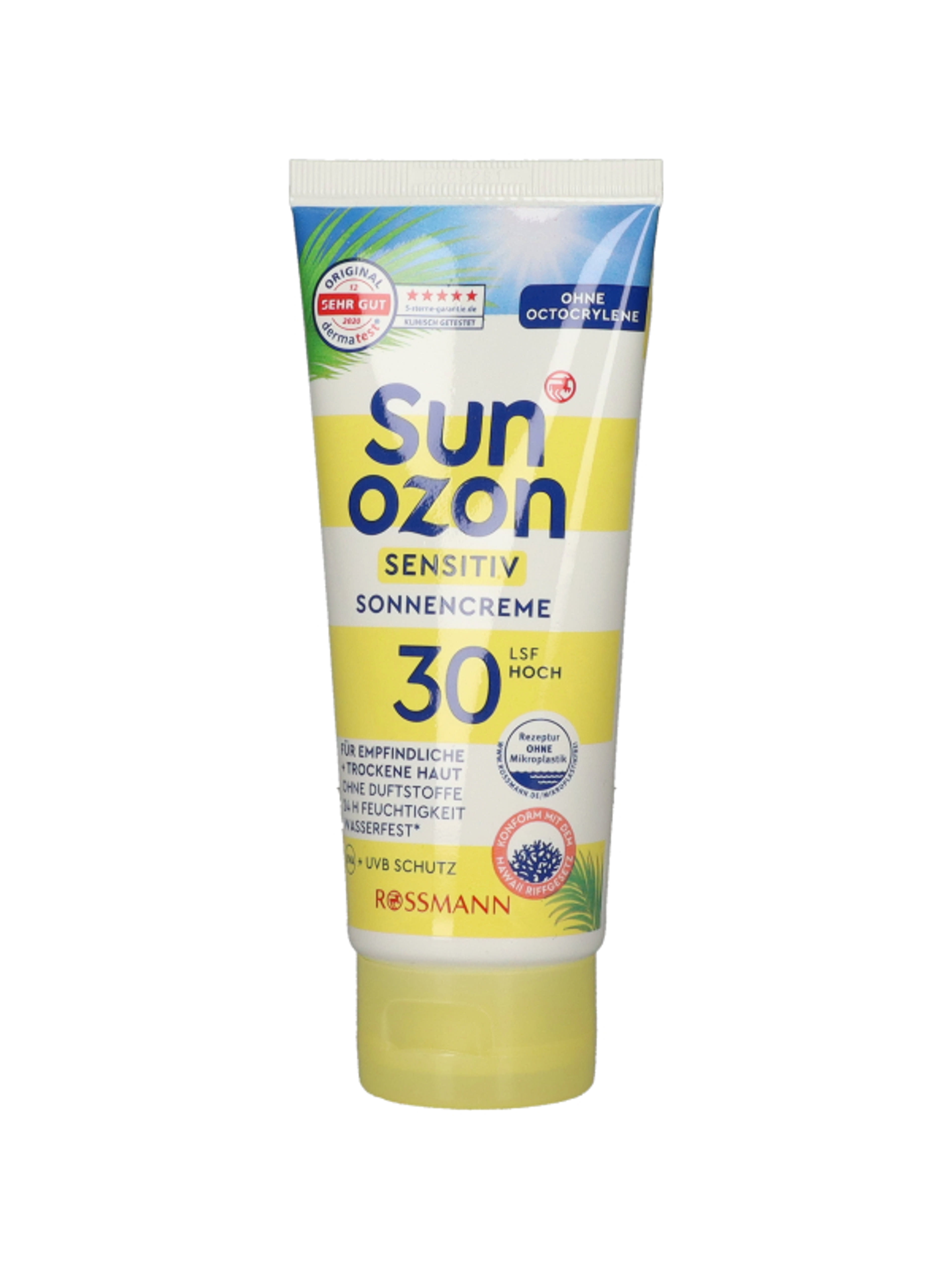 Sunozon Sensitive napkrém F30 - 100 ml-4