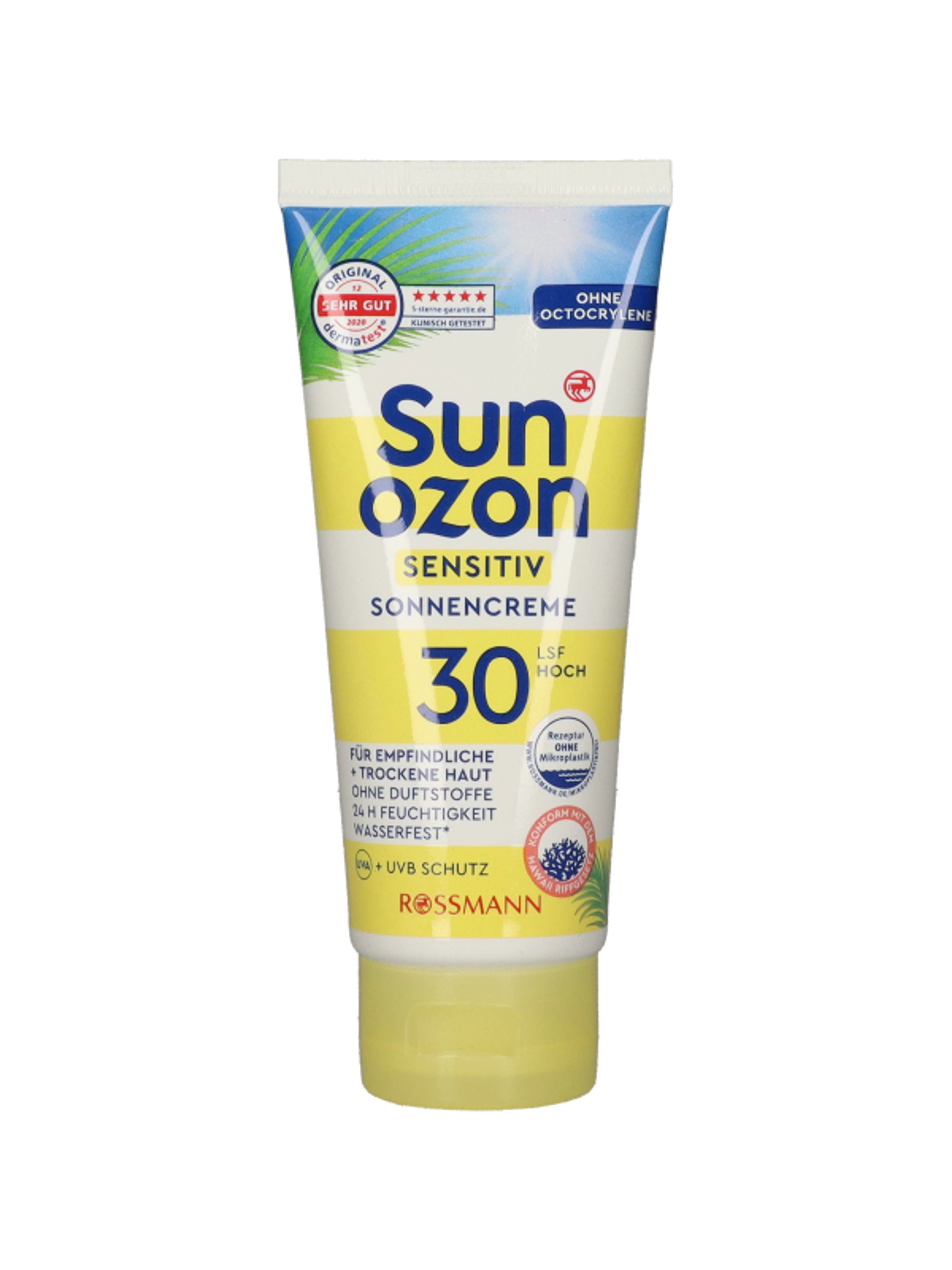 Sunozon Sensitive napkrém F30 - 100 ml
