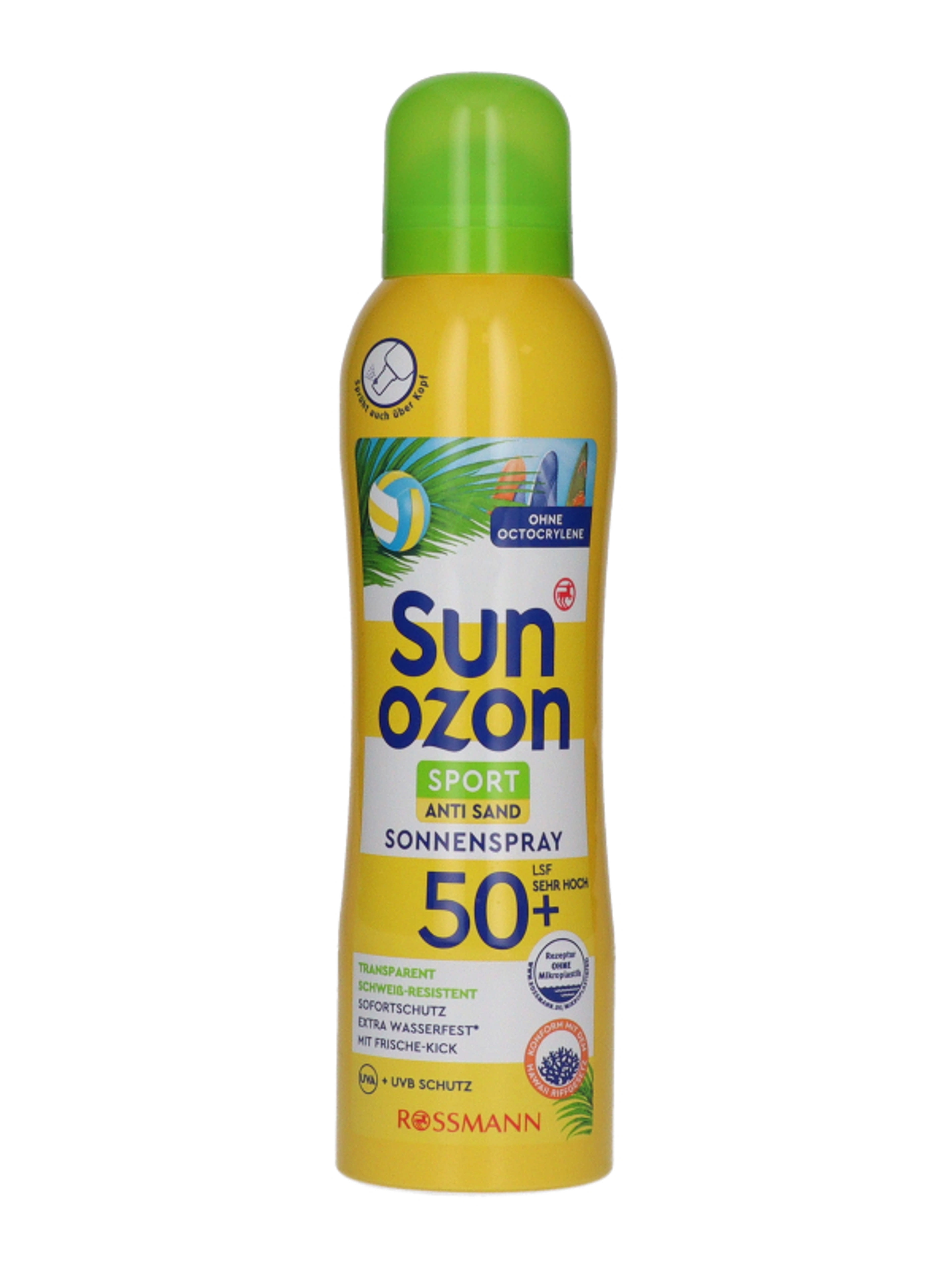Sunozon Sport napvédő spray F50 - 200 ml-2