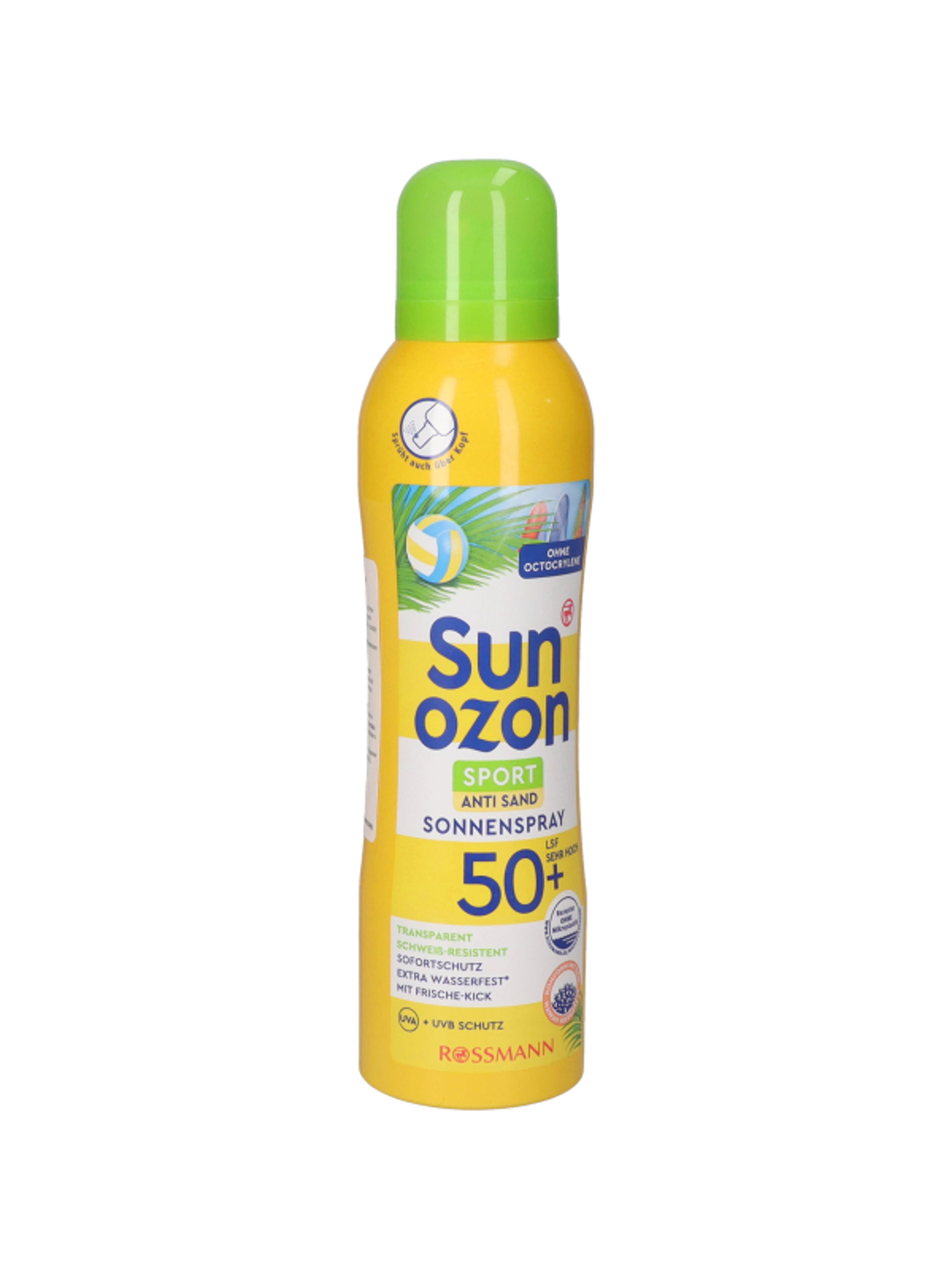 Sunozon Sport napvédő spray F50 - 200 ml-4