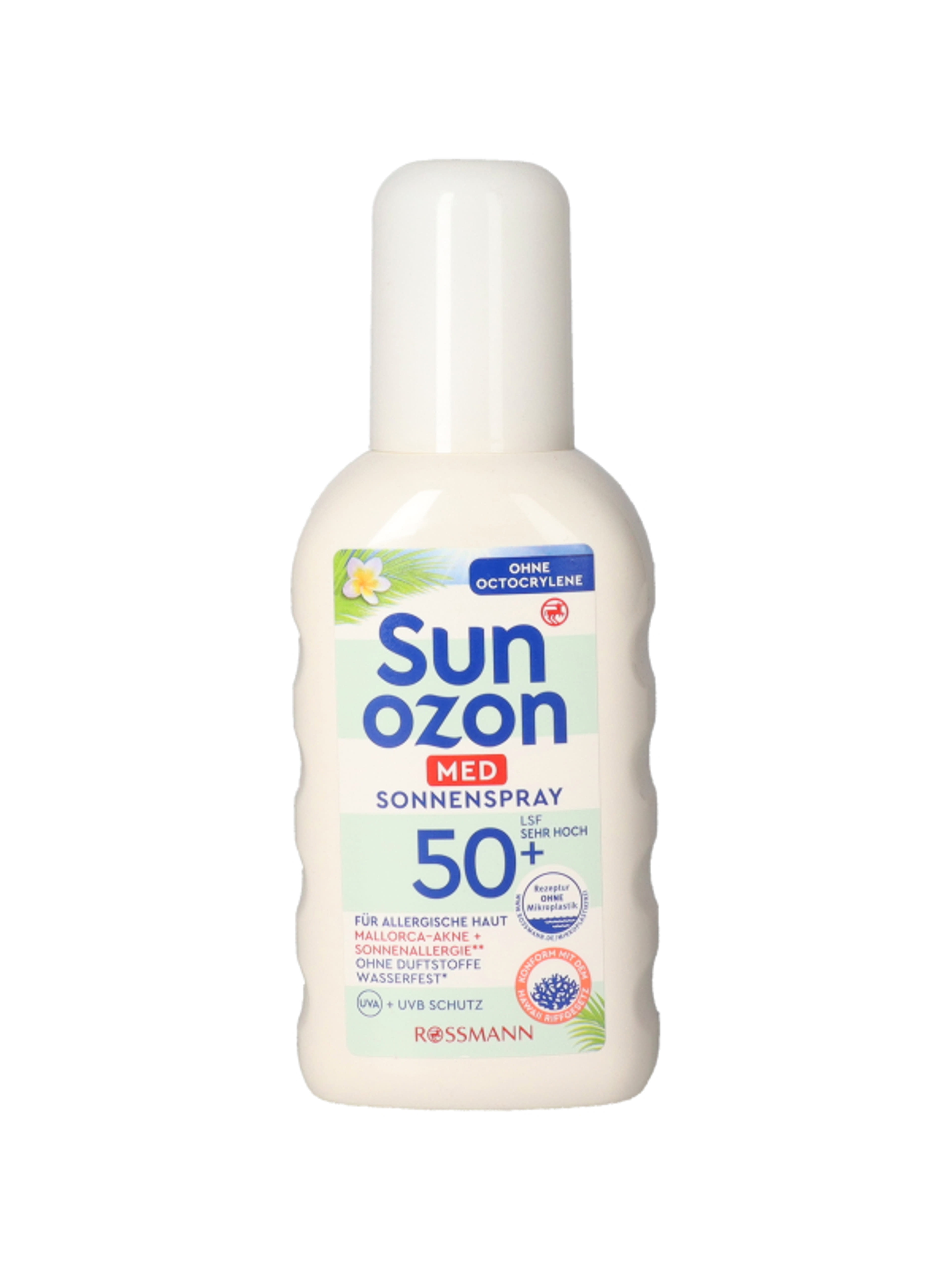 SunOzon Med napvédő spray F50+  - 200 ml