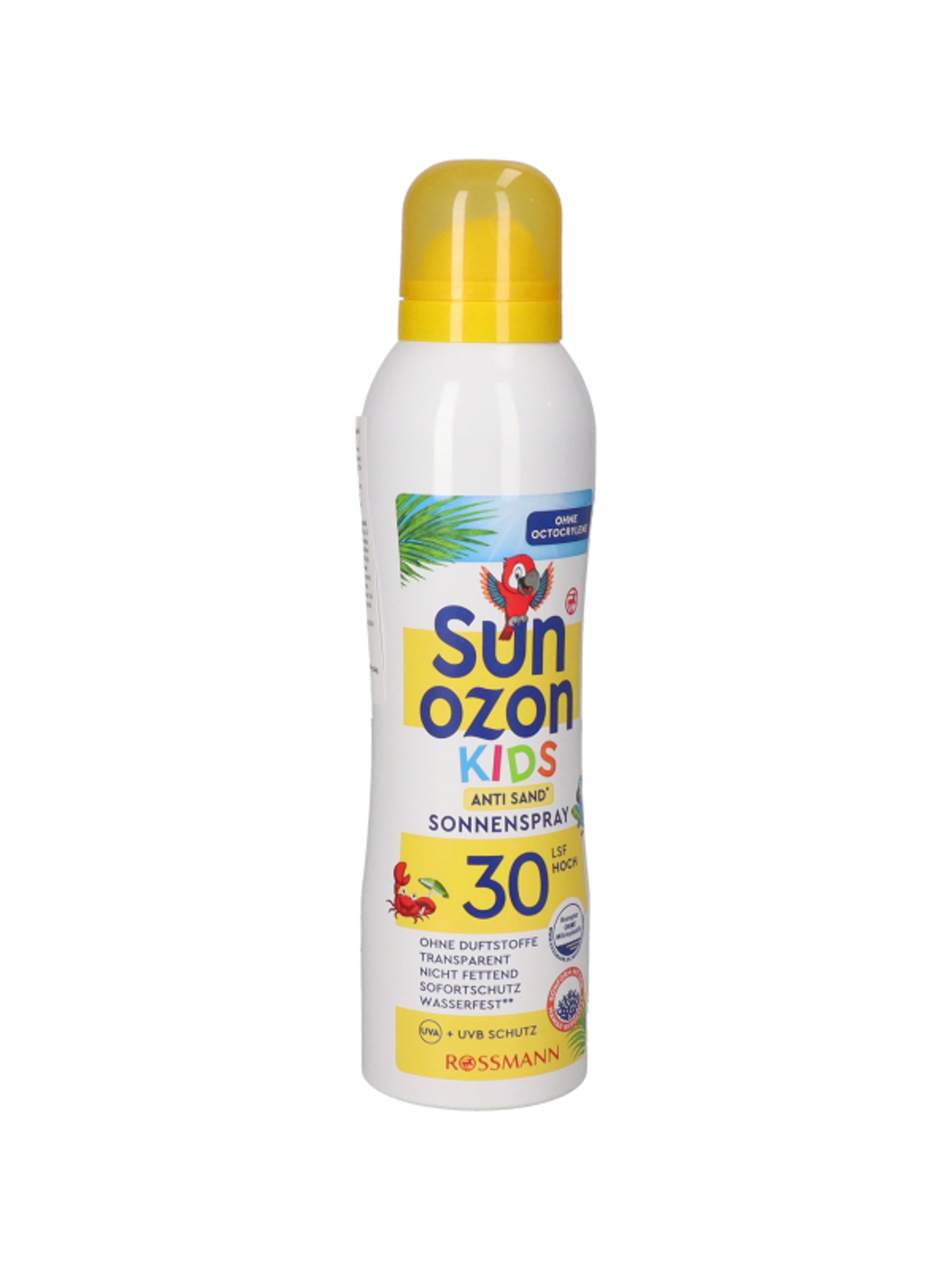 Sunozon kids anti sand 30f aerosol - 200 ml-4