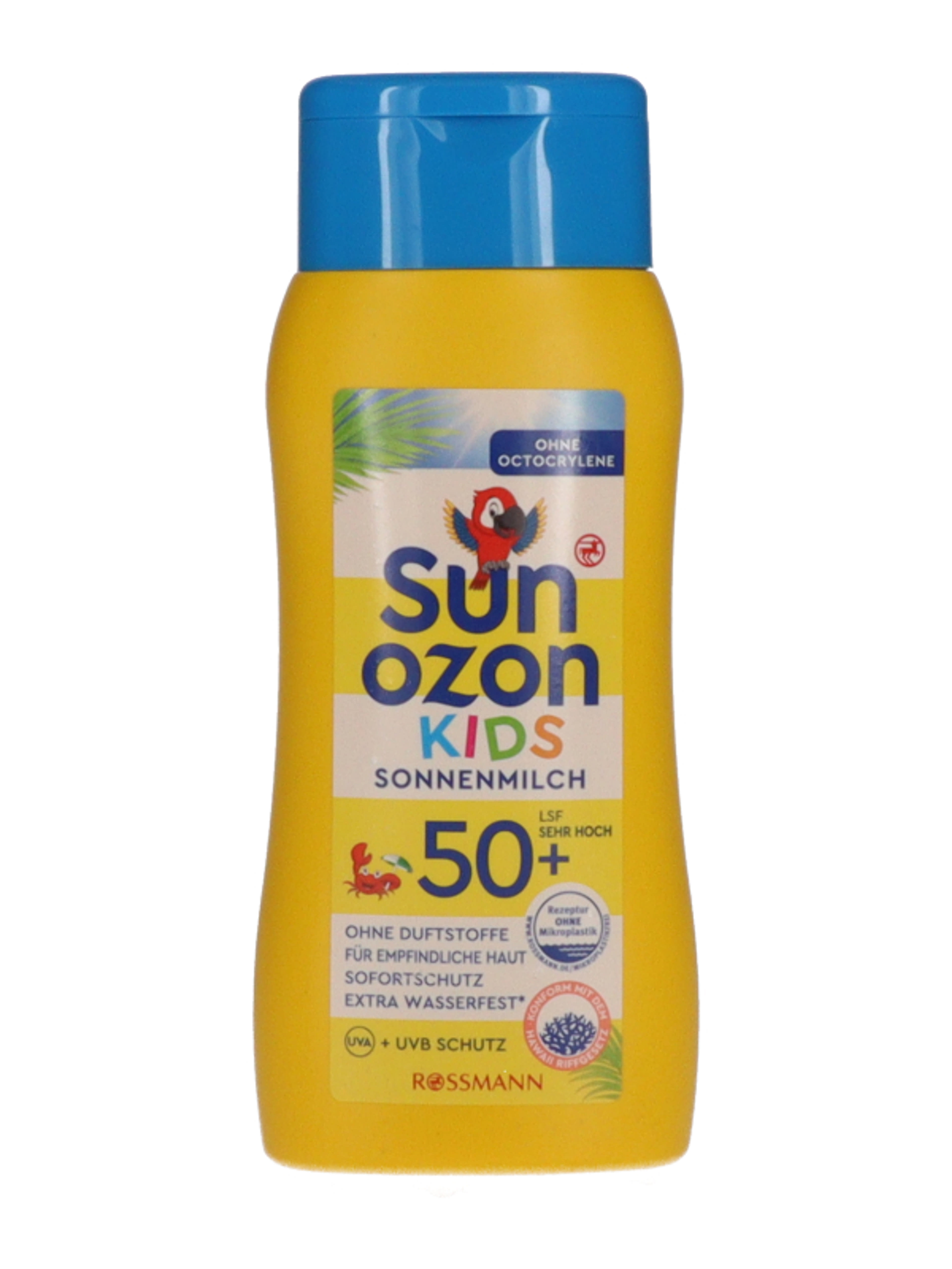 SunOzon Kids naptej gyermekek részére F50+ - 200 ml-3