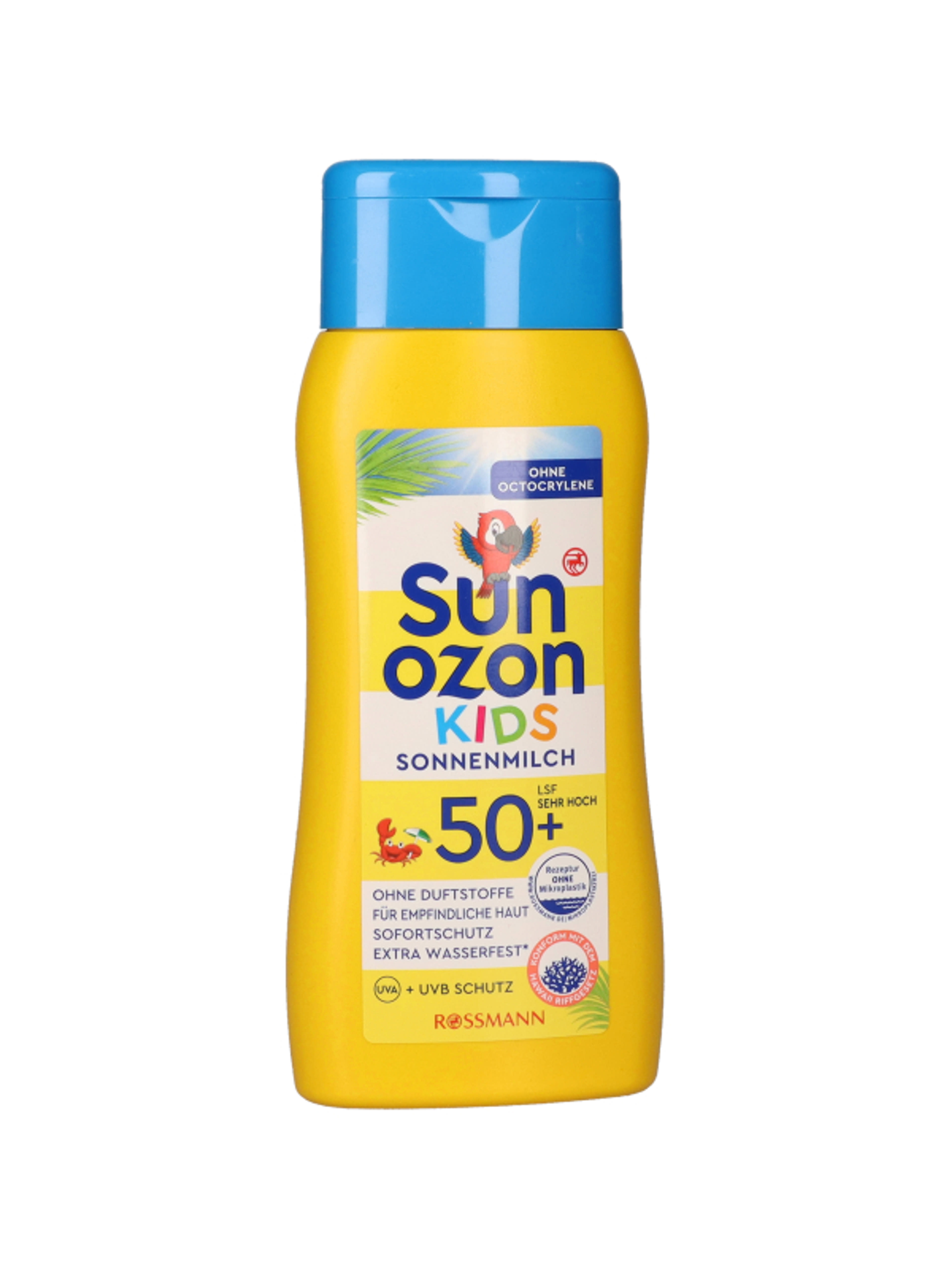 SunOzon Kids naptej gyermekek részére F50+ - 200 ml-4