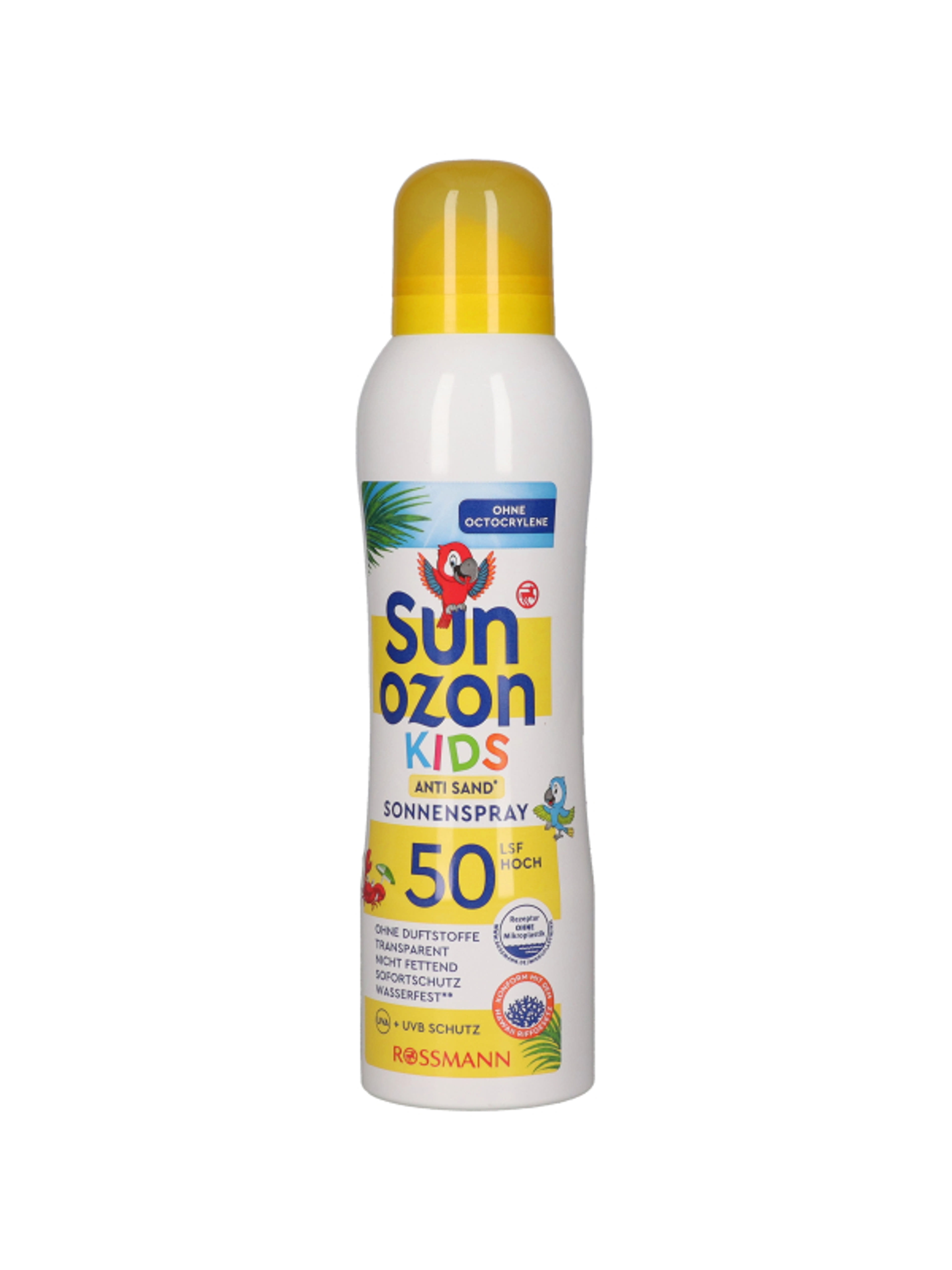 Sunozon kids anti sand 50f aerosol - 200 ml-6