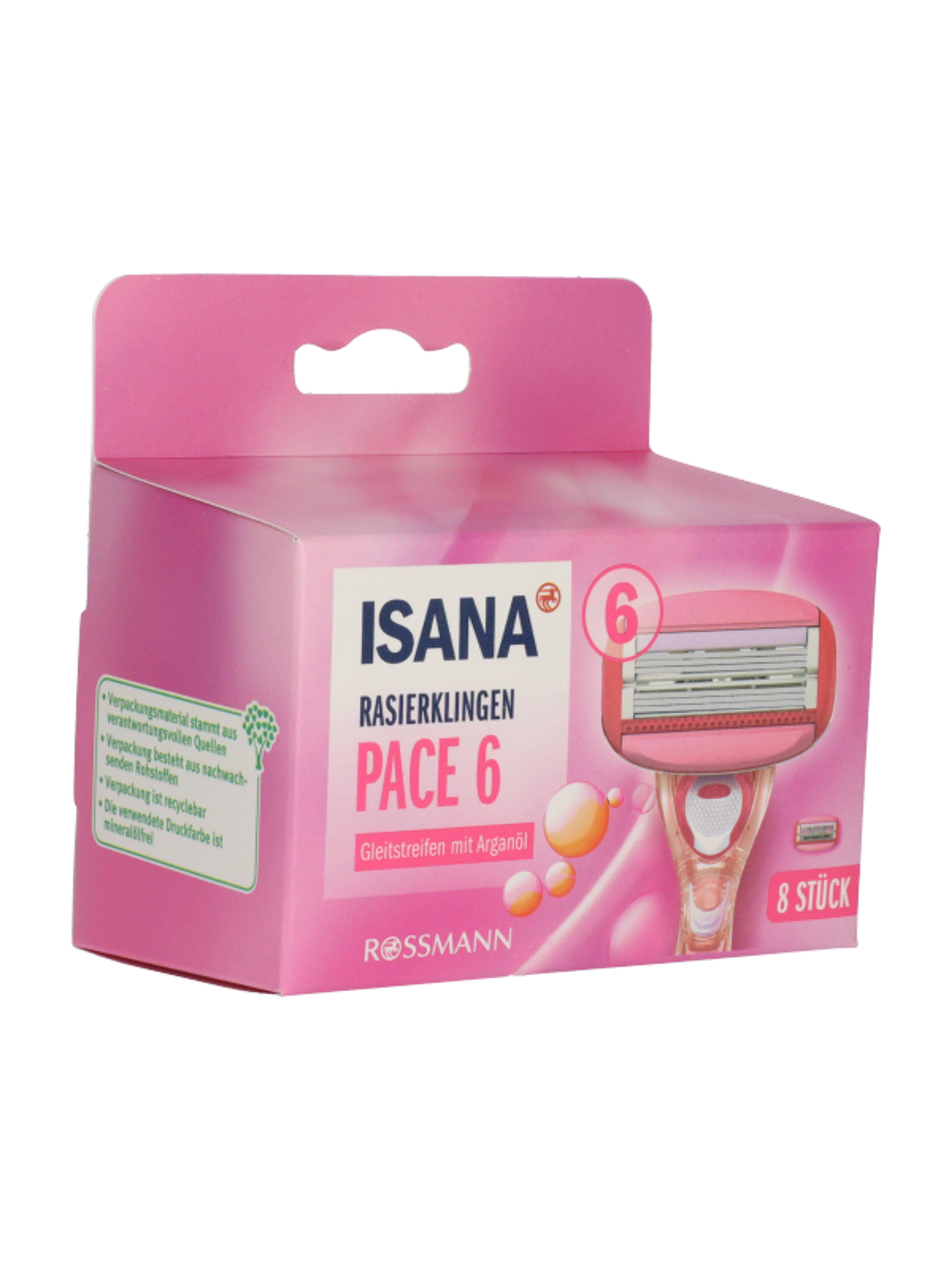 Isana Pace női borotva 6 pengés - 4 db-5