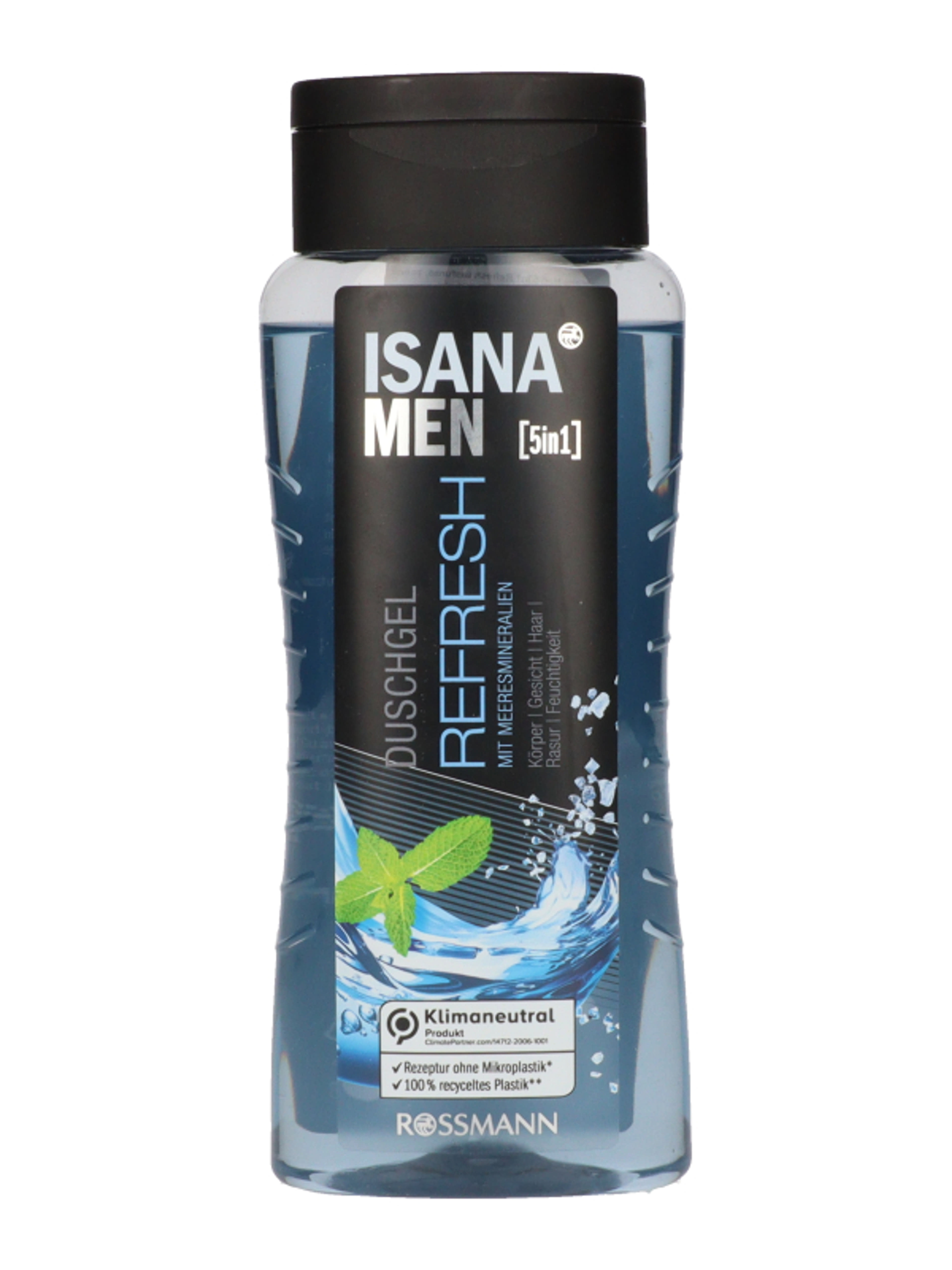 Isana Men tusfürdő 5in1 refresh - 300 ml-2