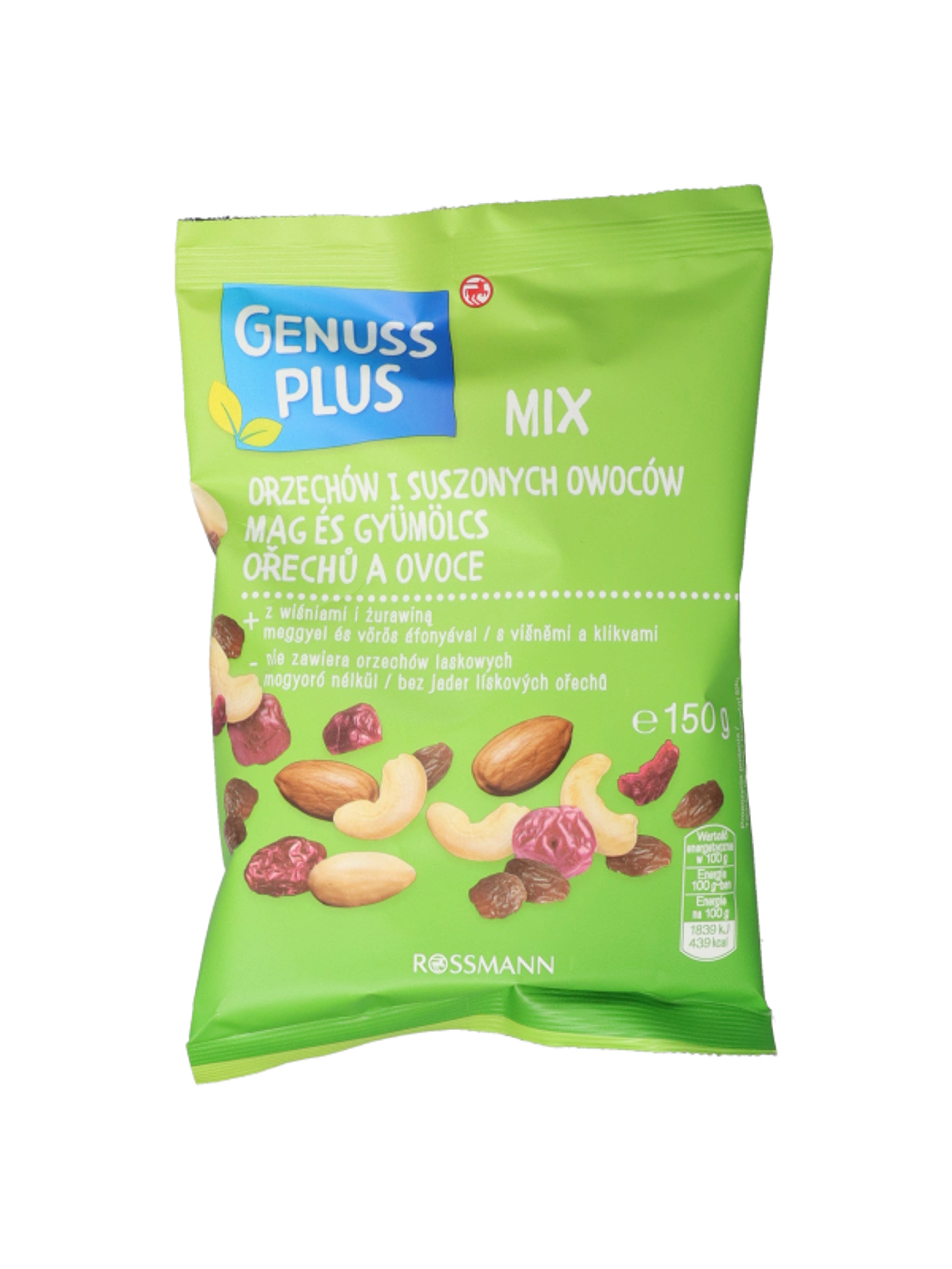 Genuss Plus gyümölcsös magkeverék - 150 g-2