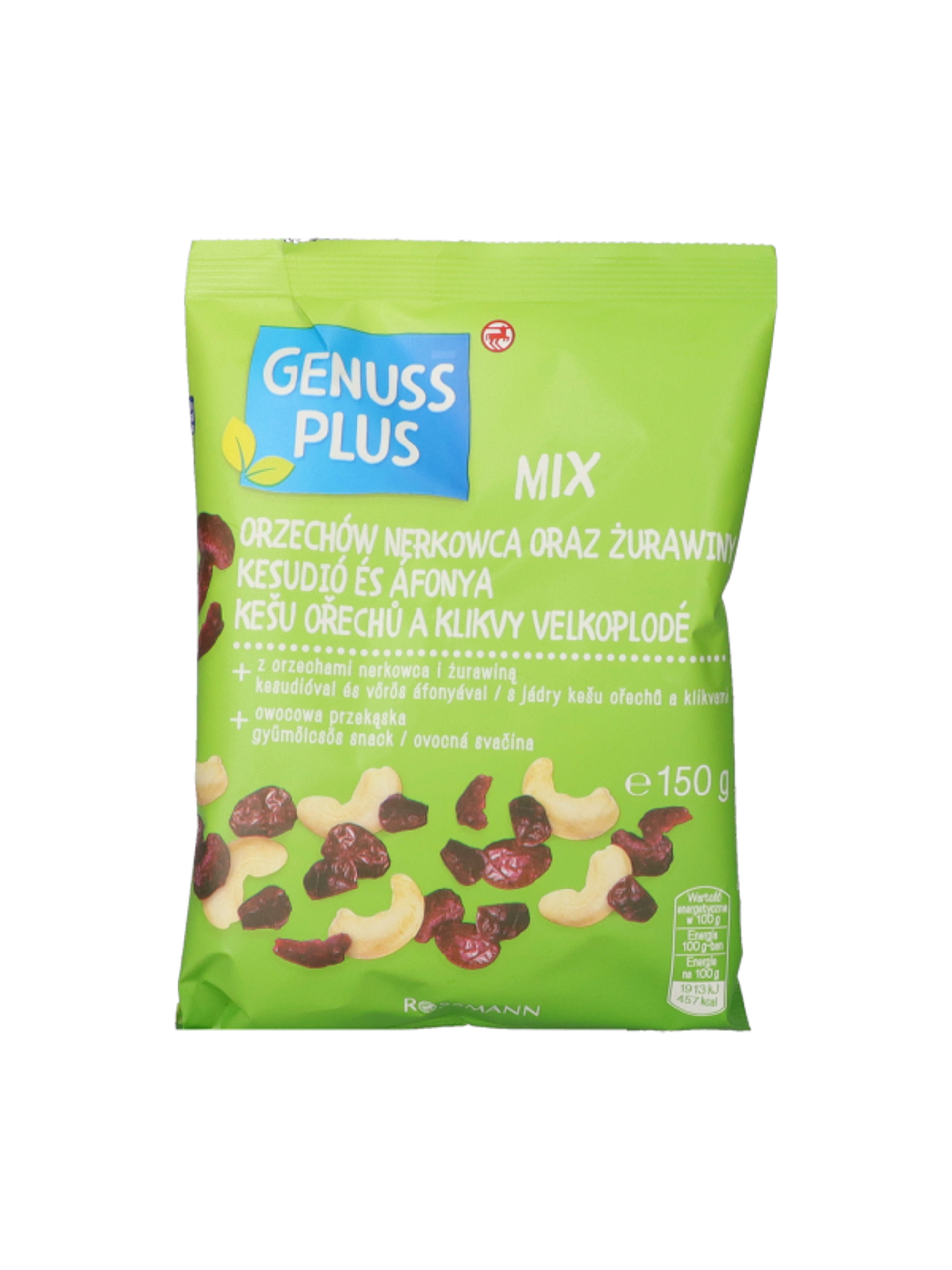 Genuss Plus kesudió & áfonya mix - 150 g