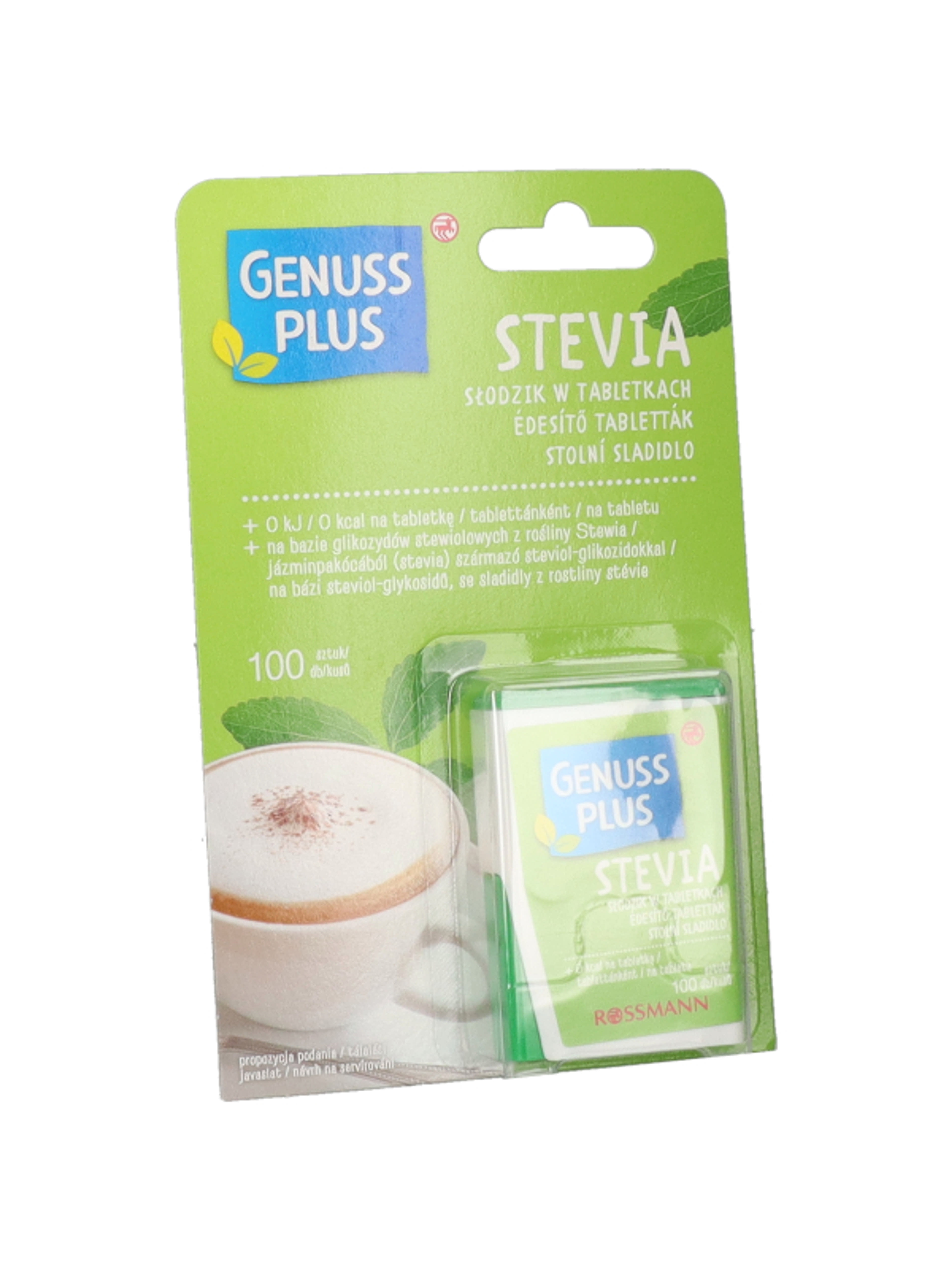 Genuss plus stevia édesítő tabletta - 100 db-3