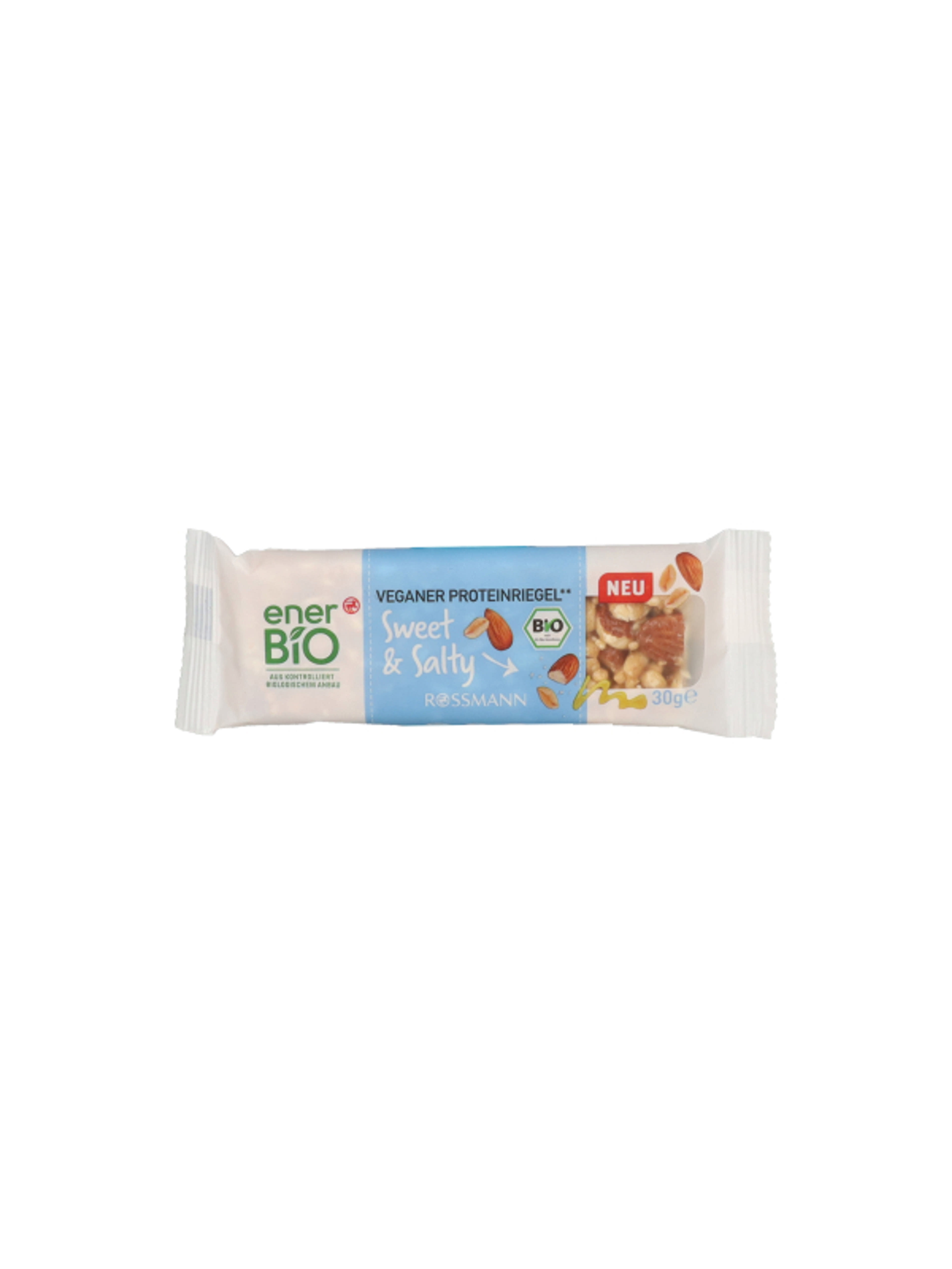 ener-Bio Vegan fehérjeszelet, édes&sós - 30 g