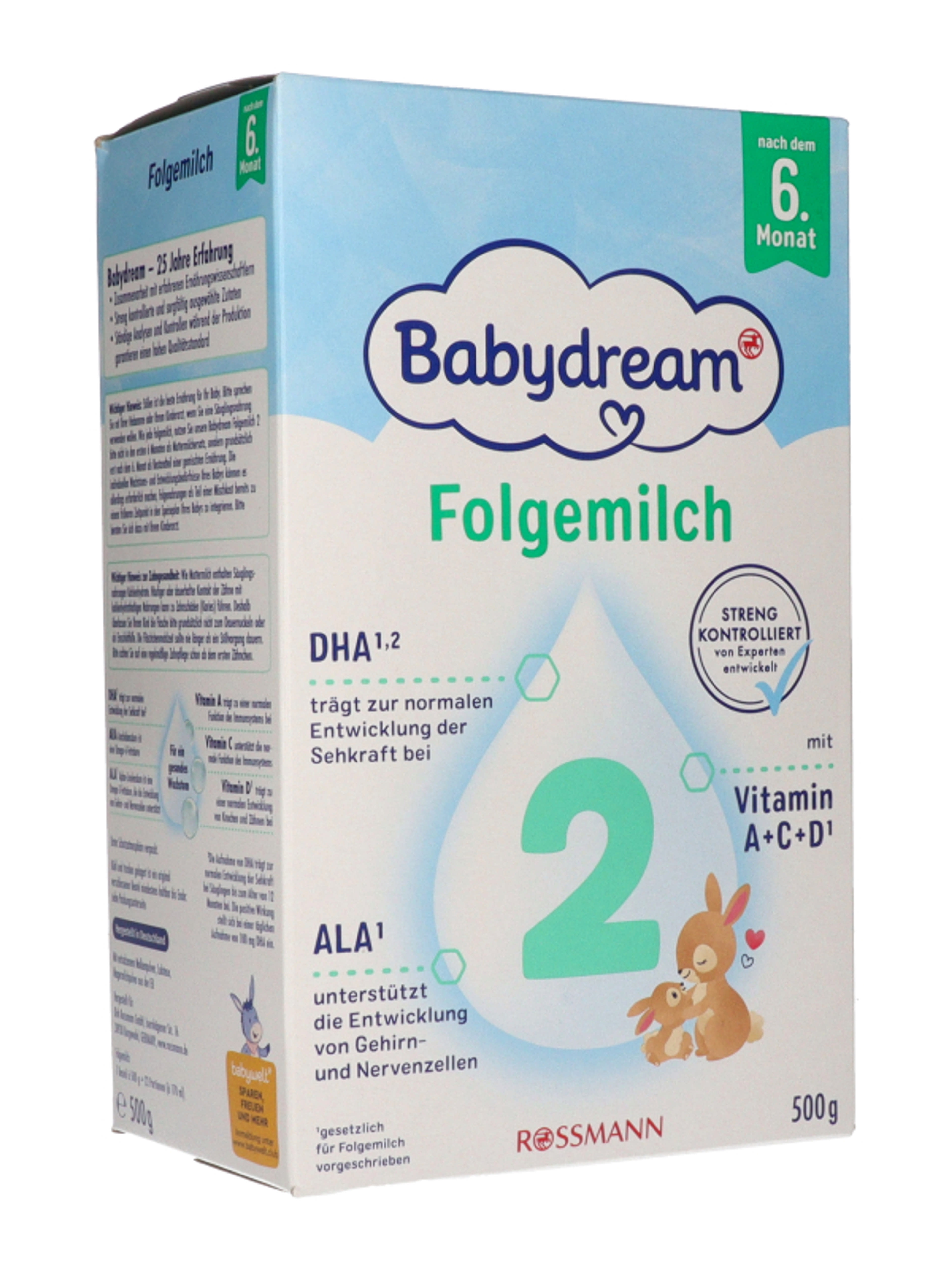 Babydream 2-es Tejalapú Anyatej Kiegészítő Tápszer 6 Hónapos Kortól - 500 g-4