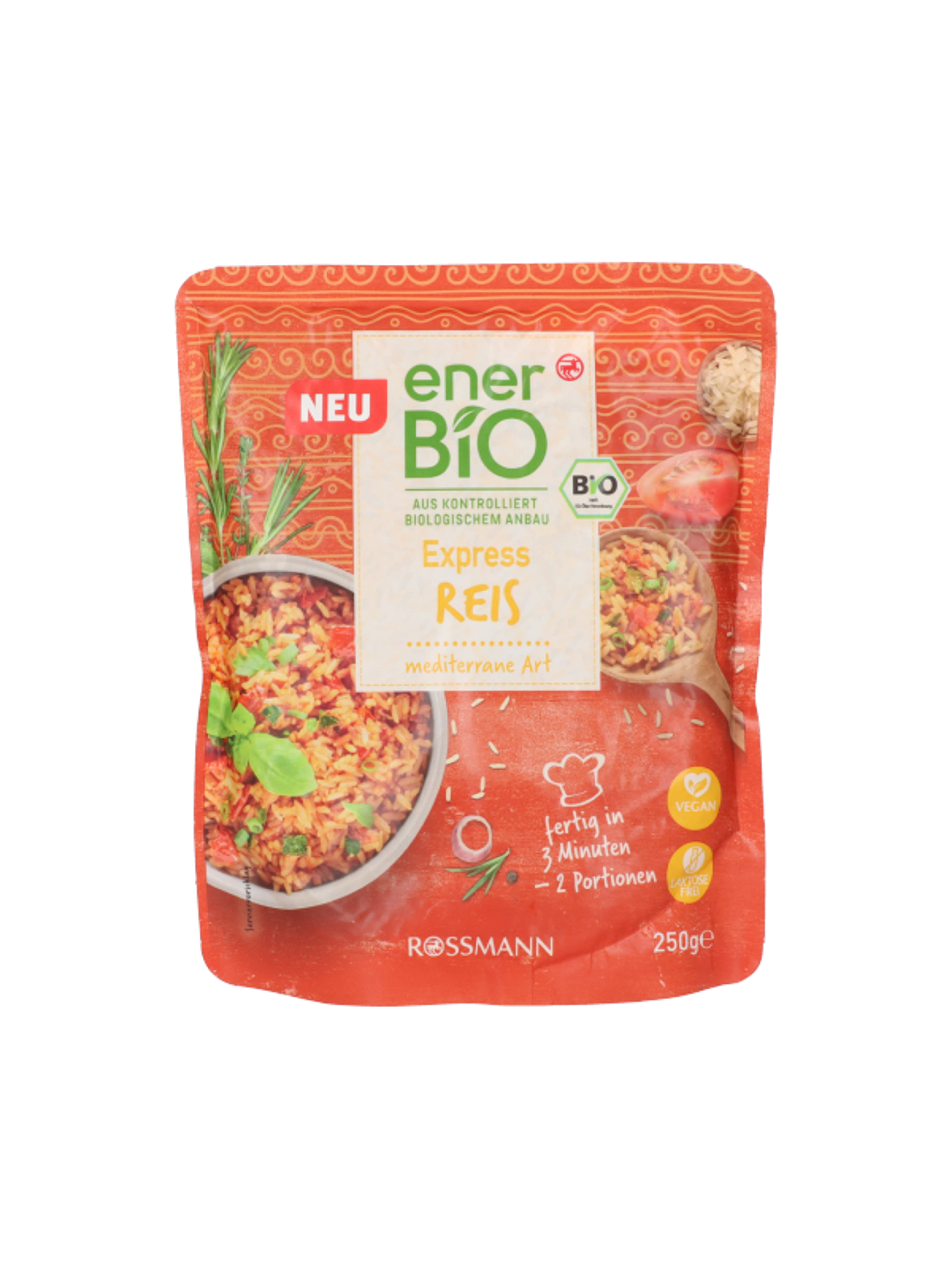 Ener-Bio Expressz rizs, meditárran - 250 g