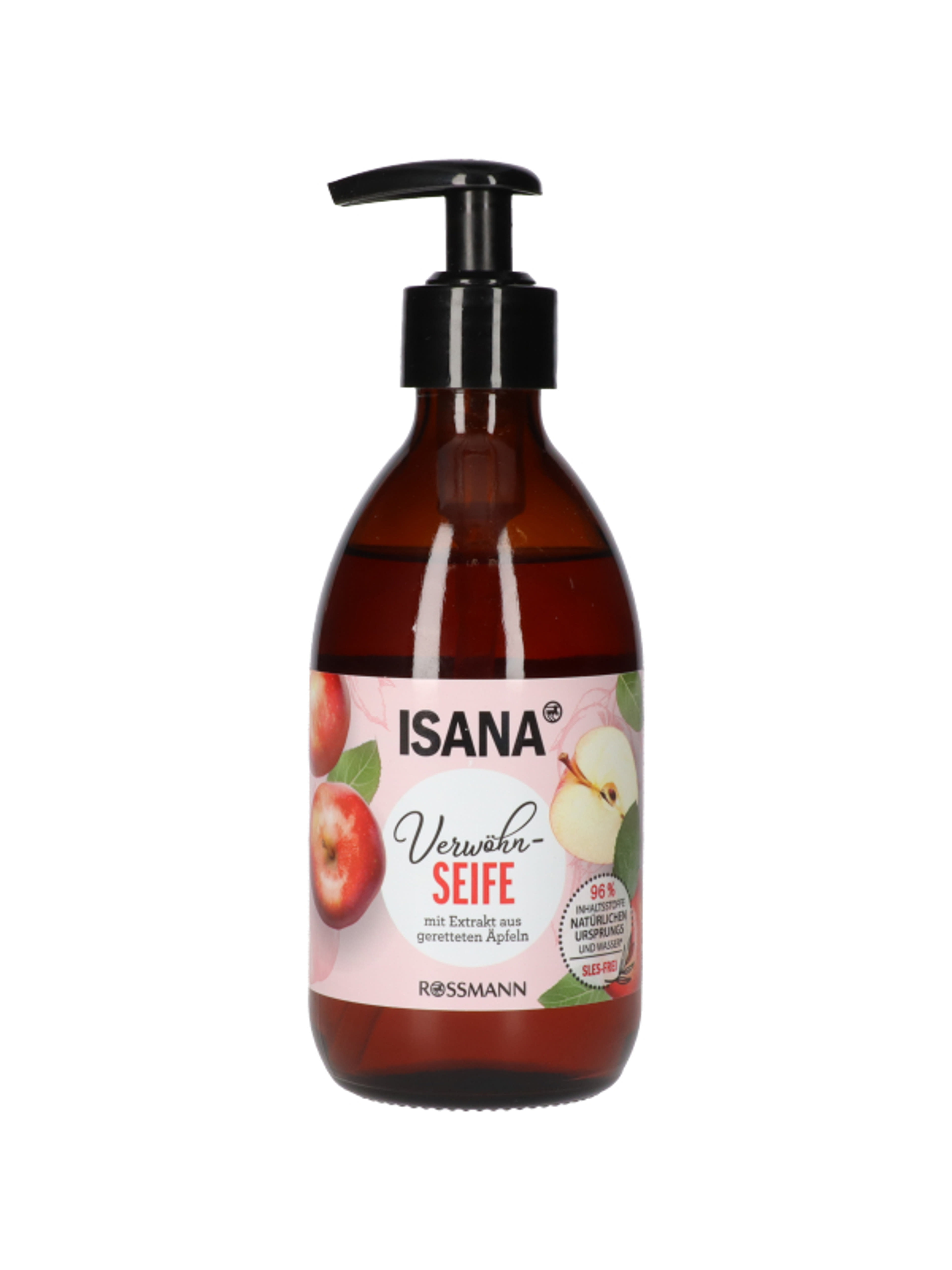 Isana kényeztető folyékony szappan, üvegben - 275 ml