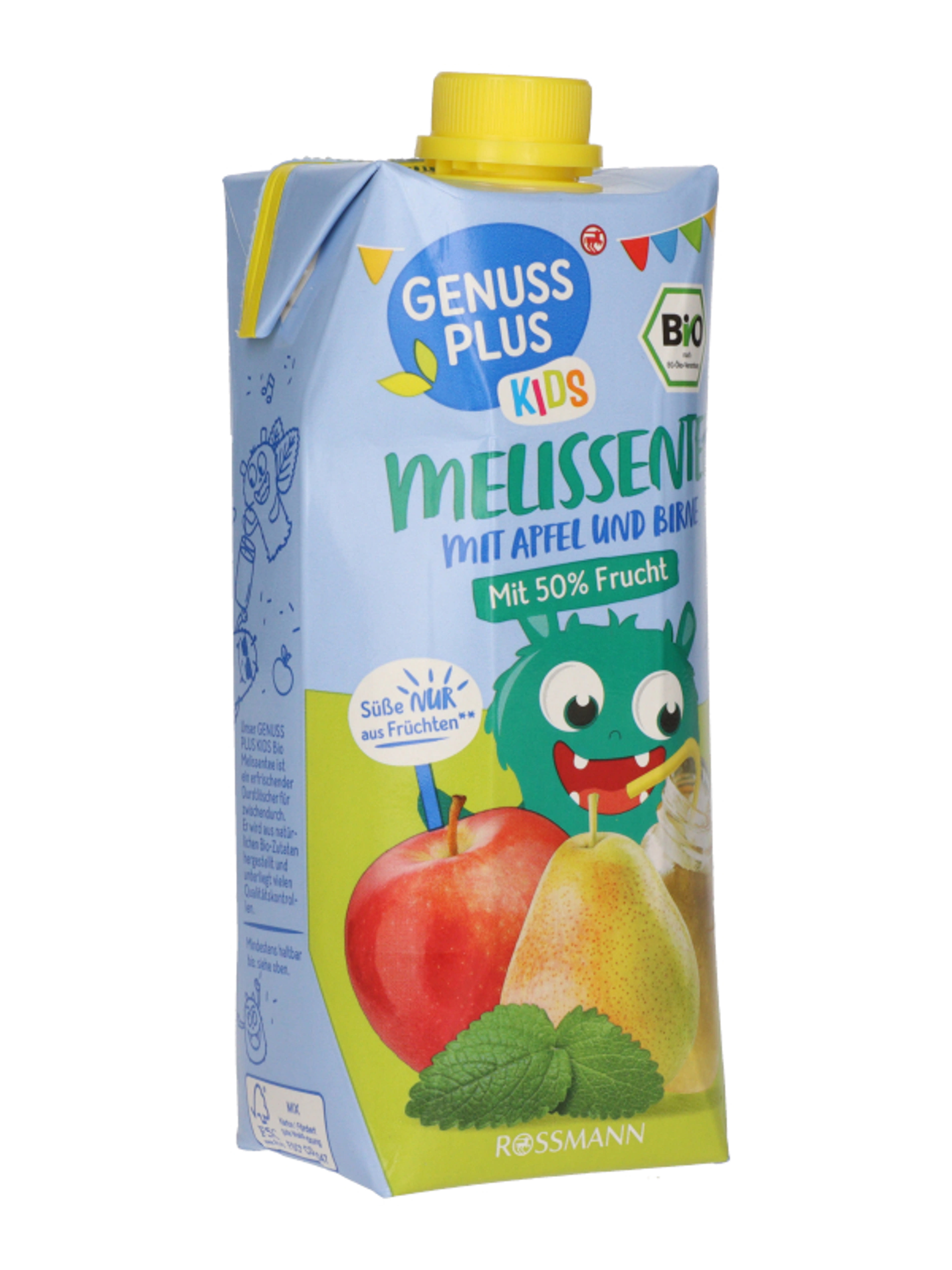 Genuss Plus Kids Melissen tea alma-körte 3 éves kortól -  500 ml-5
