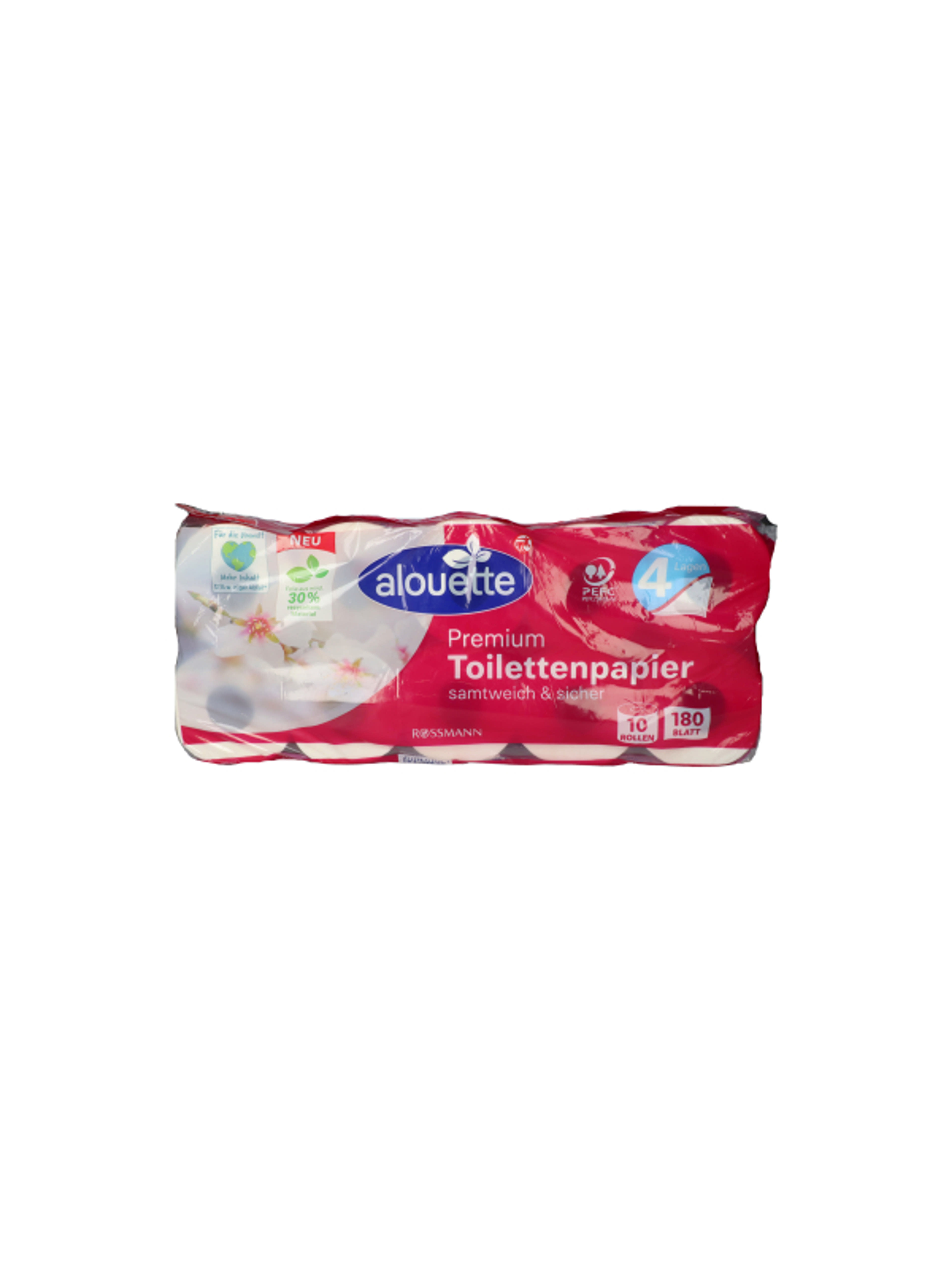 Alouette toalett papír, 4 rétegű - 10 db