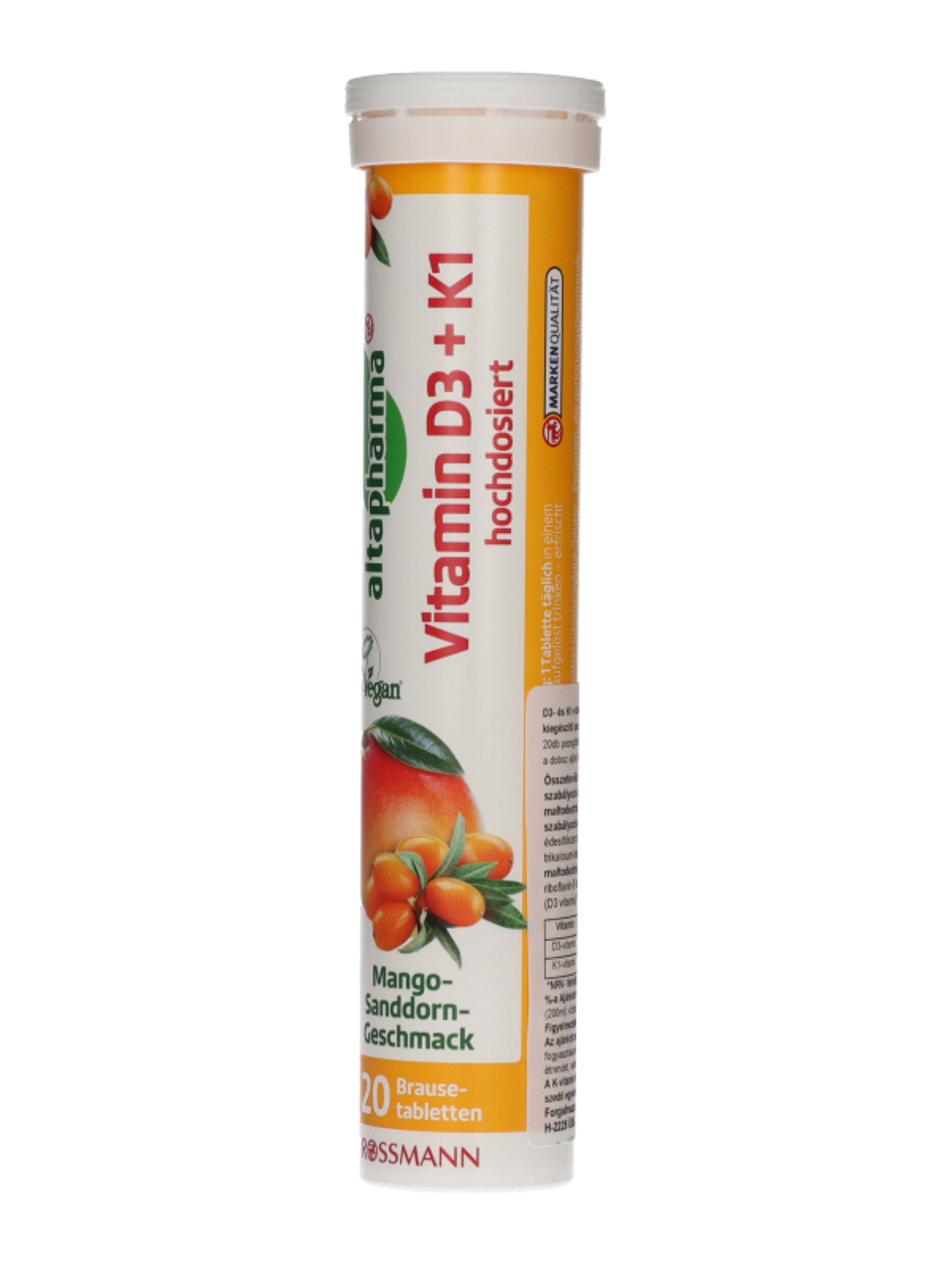 Altapharma pezsgőtabletta D+K vitamin - 20 db-3