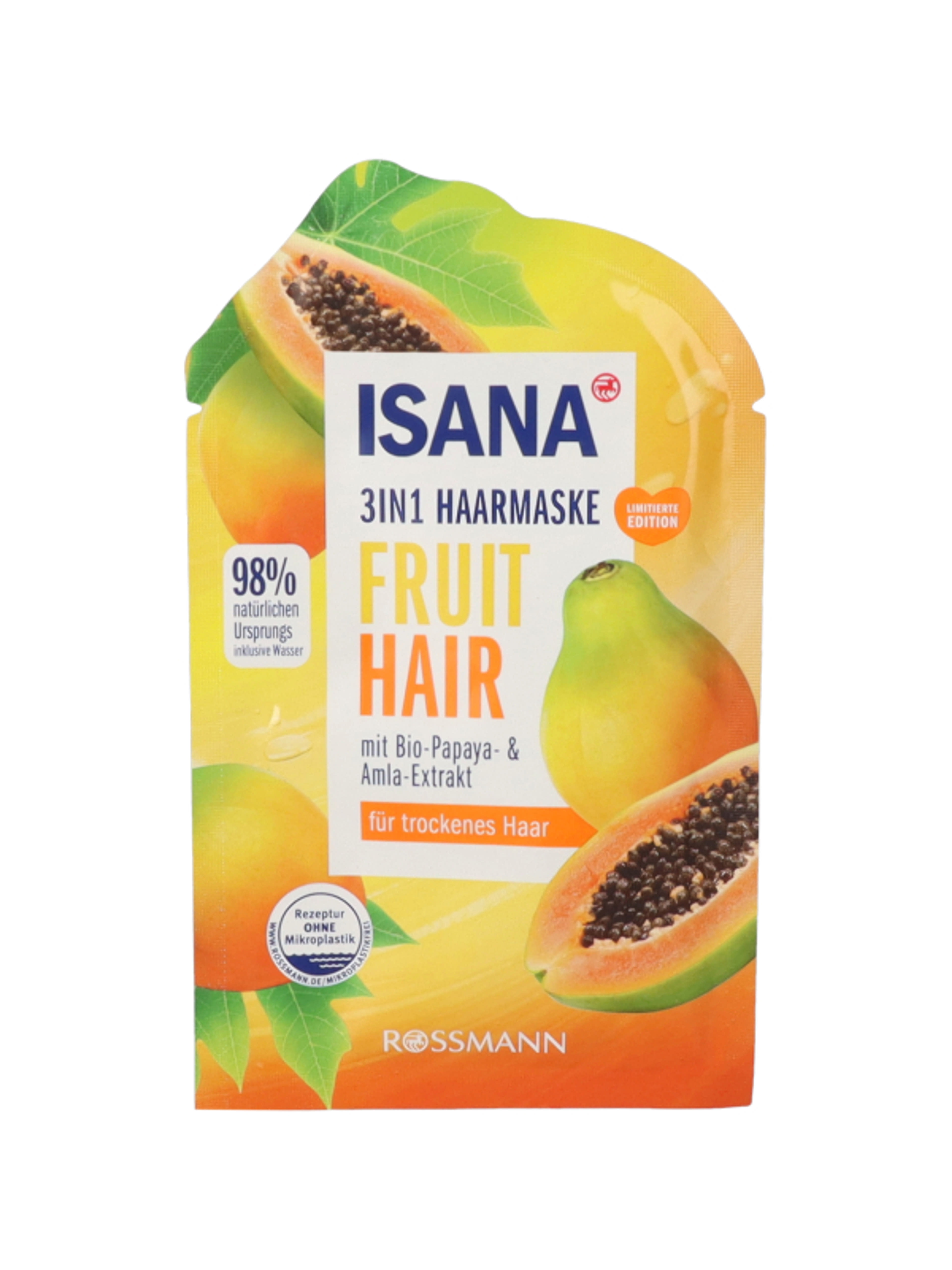 Isana Hair Fruit hajmaszk, papaya - 20 ml-1
