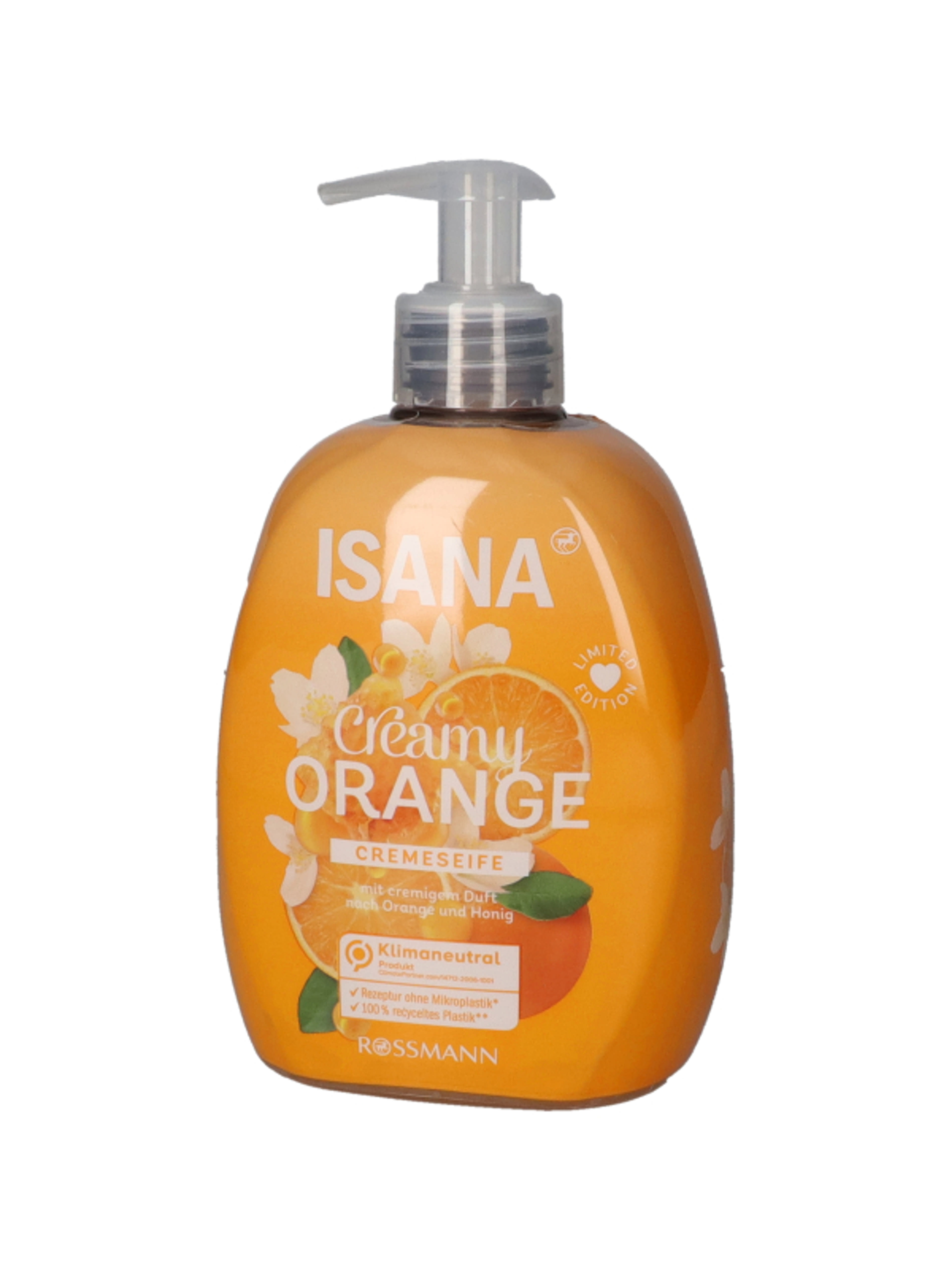 Isana Creamy Orange folyékony krémszappan - 500 ml-4