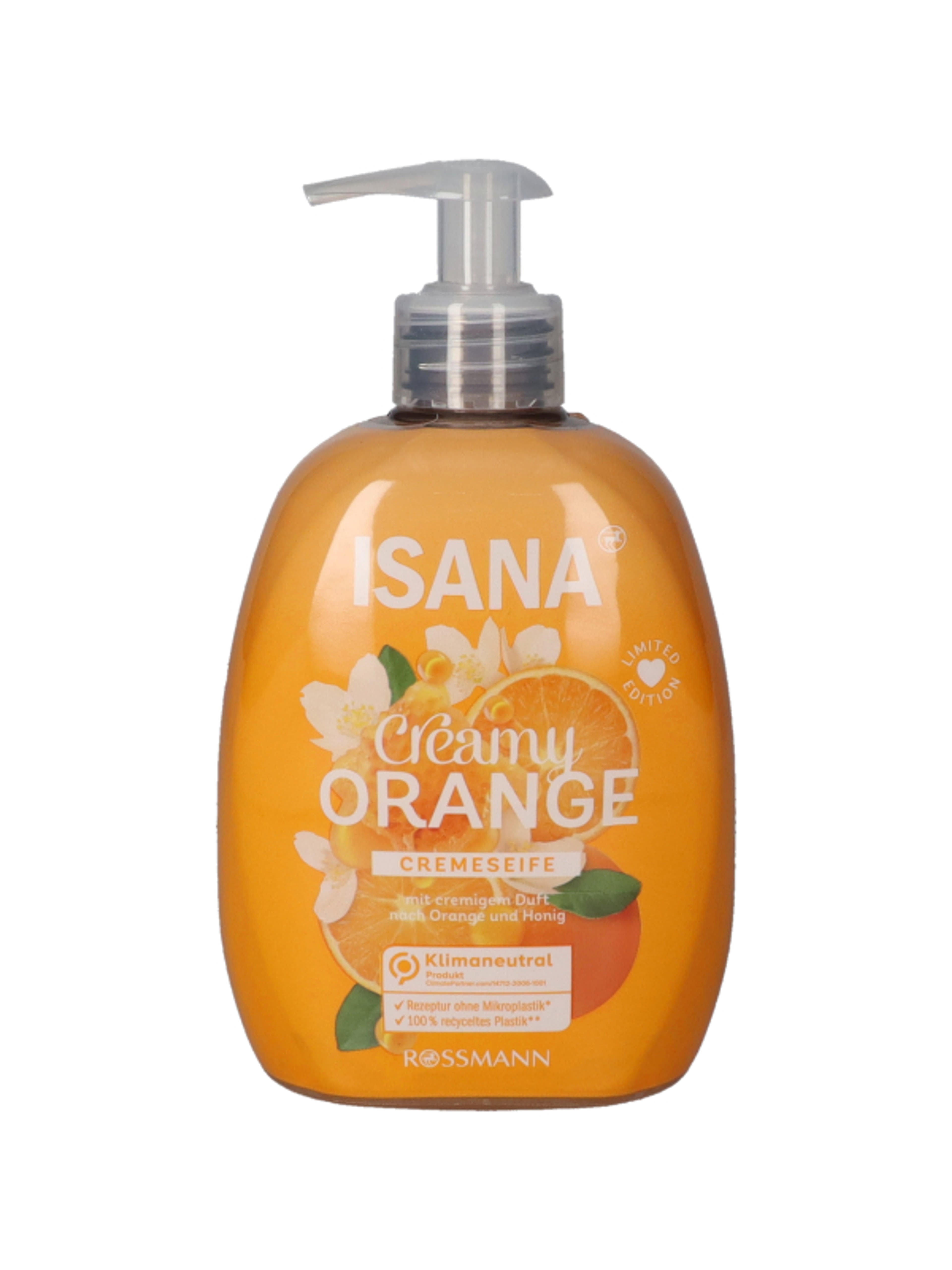 Isana Creamy Orange folyékony krémszappan - 500 ml