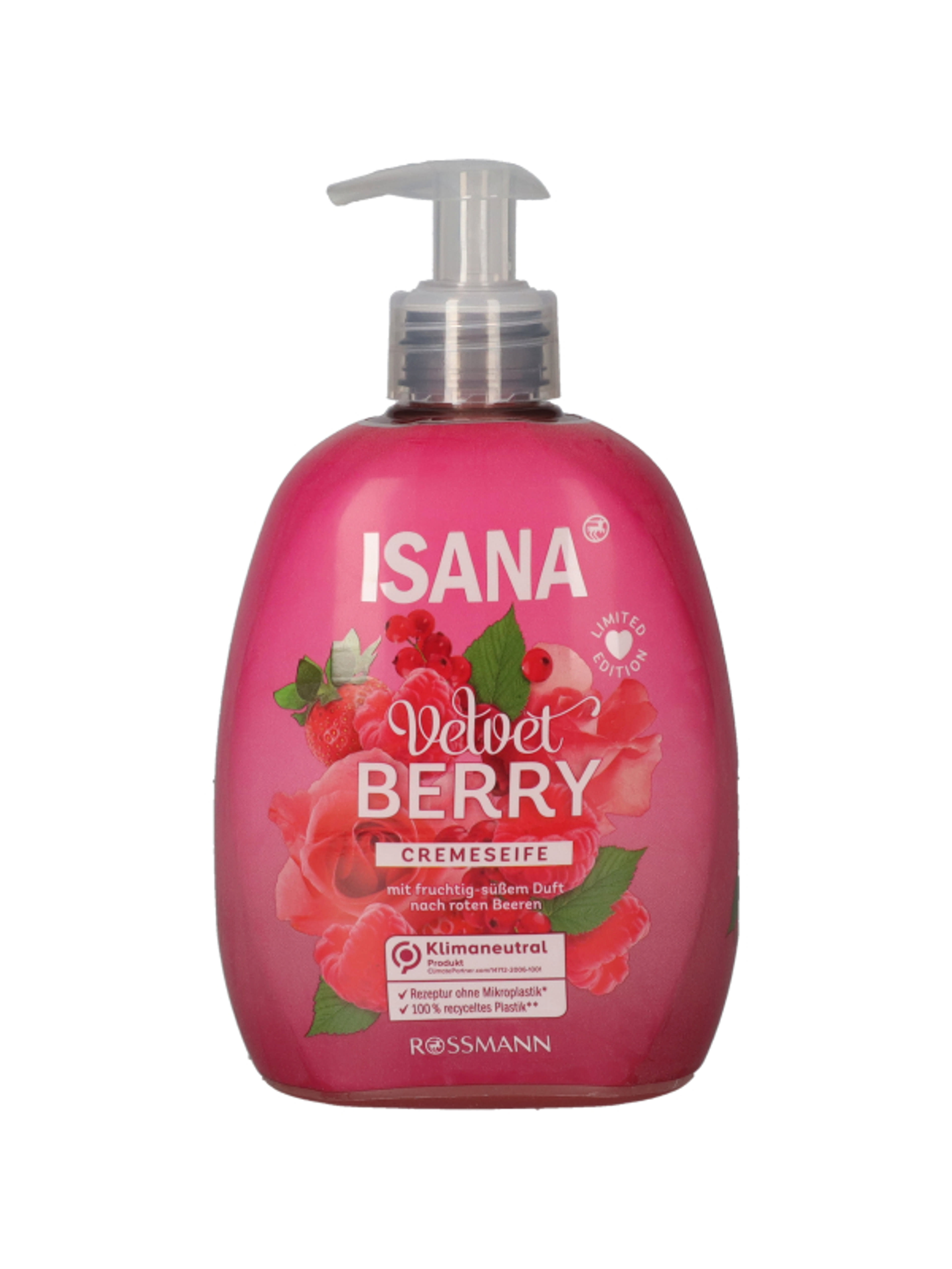 Isana Velvet Berries folyékony szappan - 500 ml