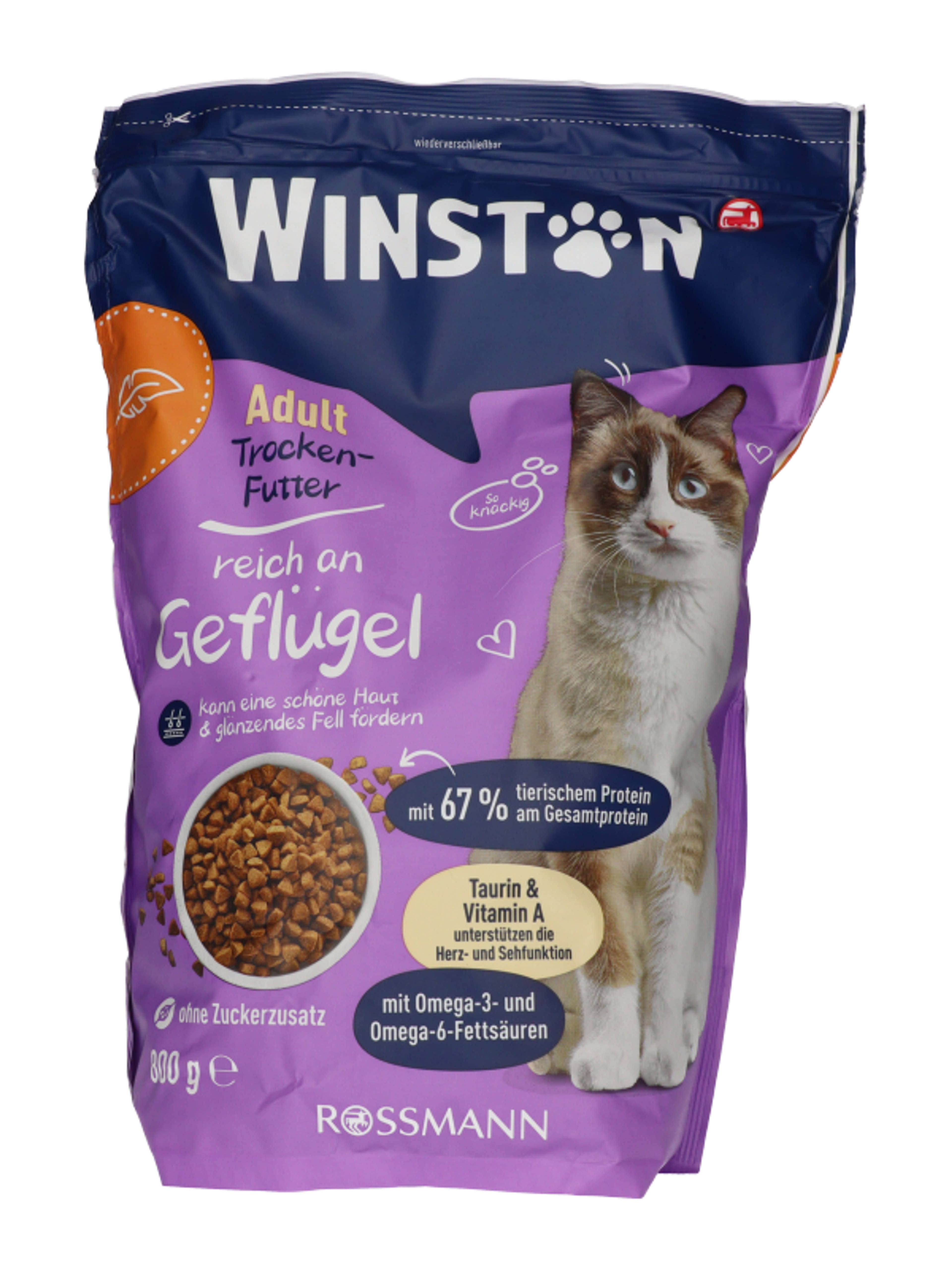 Winston Adult Delux szárazeledel macskáknak, baromfi - 800 g-3