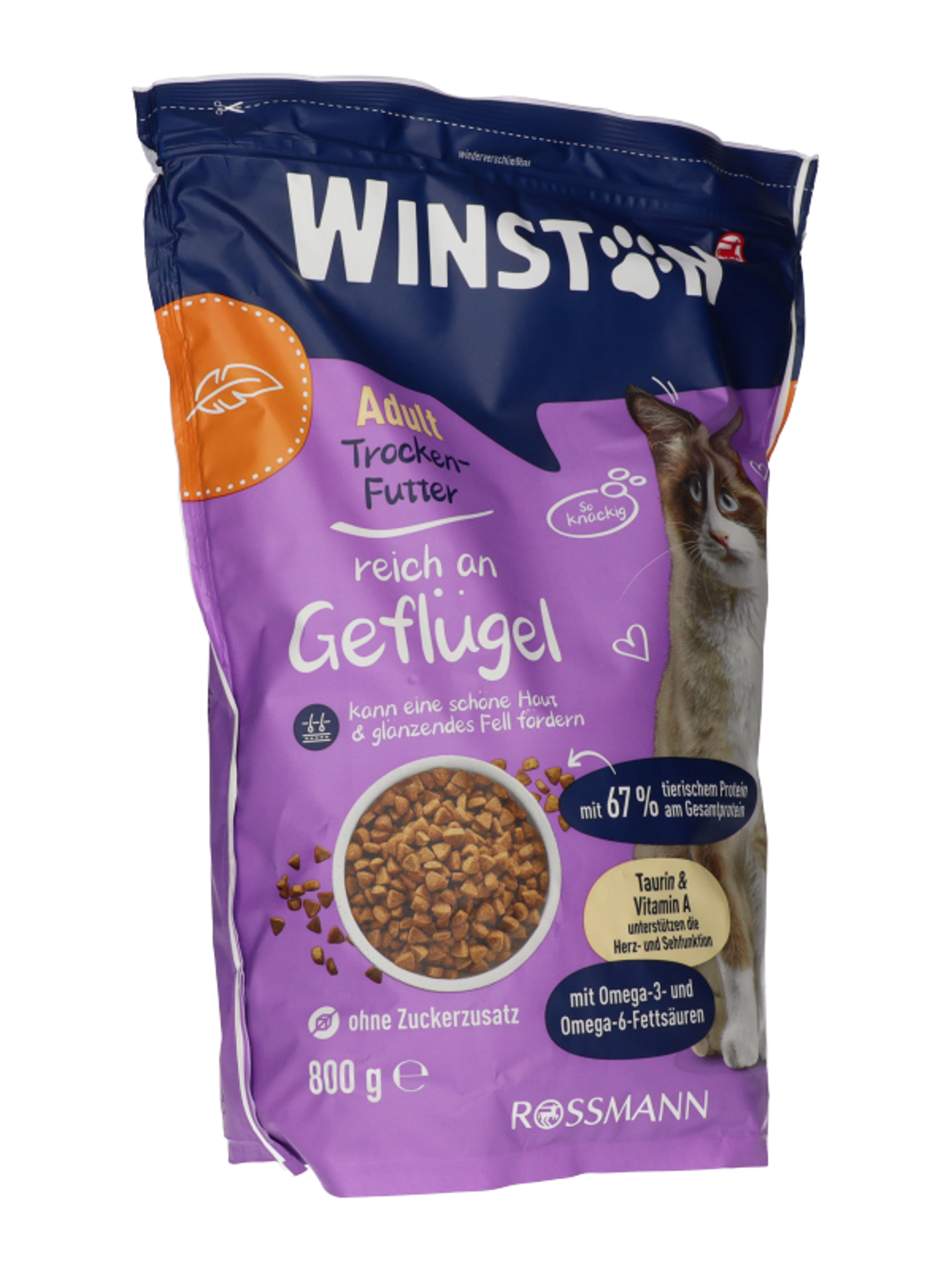 Winston Adult Delux szárazeledel macskáknak, baromfi - 800 g-6