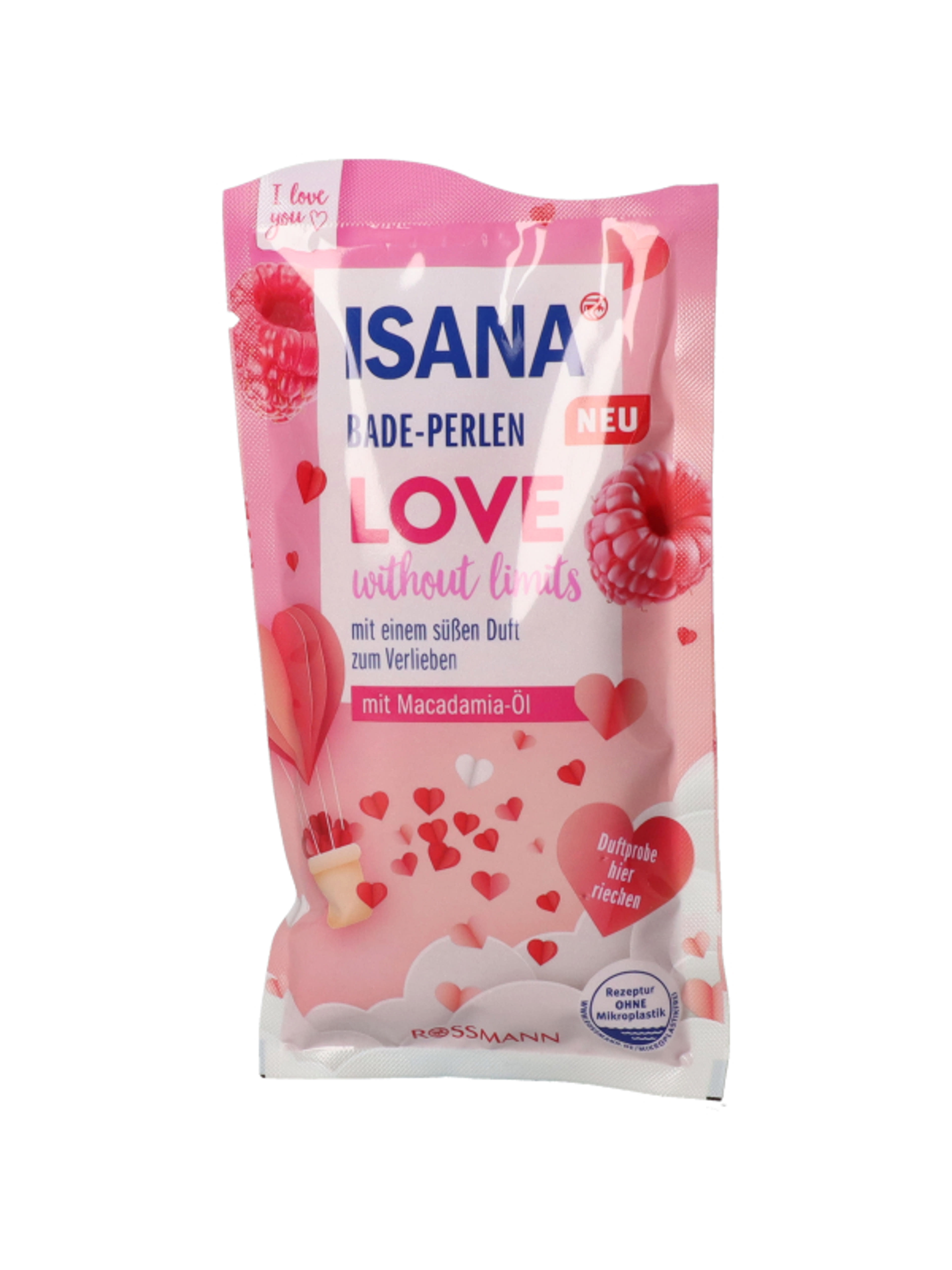 Isana Love Without Limits fürdőgyönyg - 60 g-4