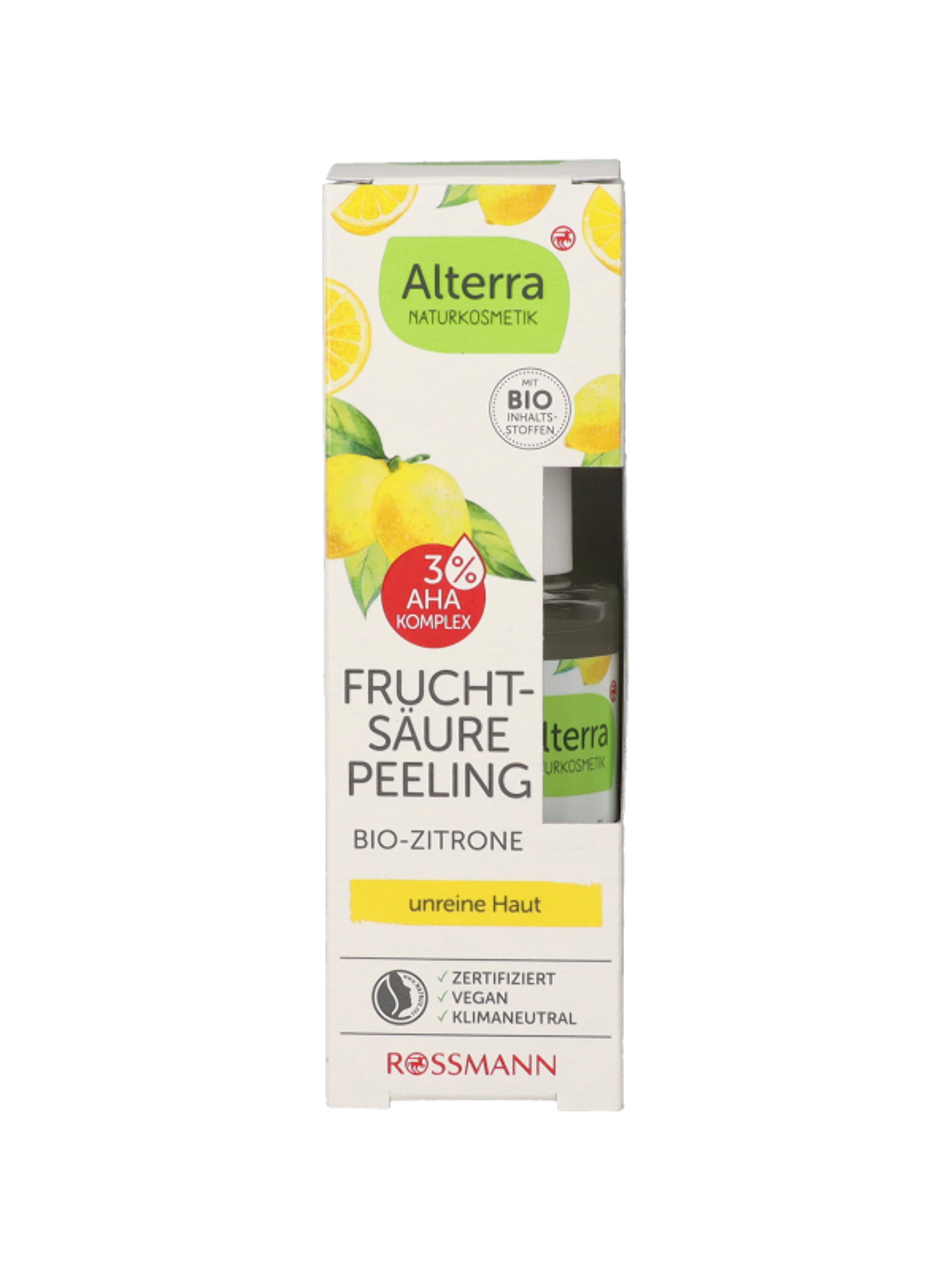 Alterra Naturkosmetik gyümölcssavas bőrradír - 30 ml