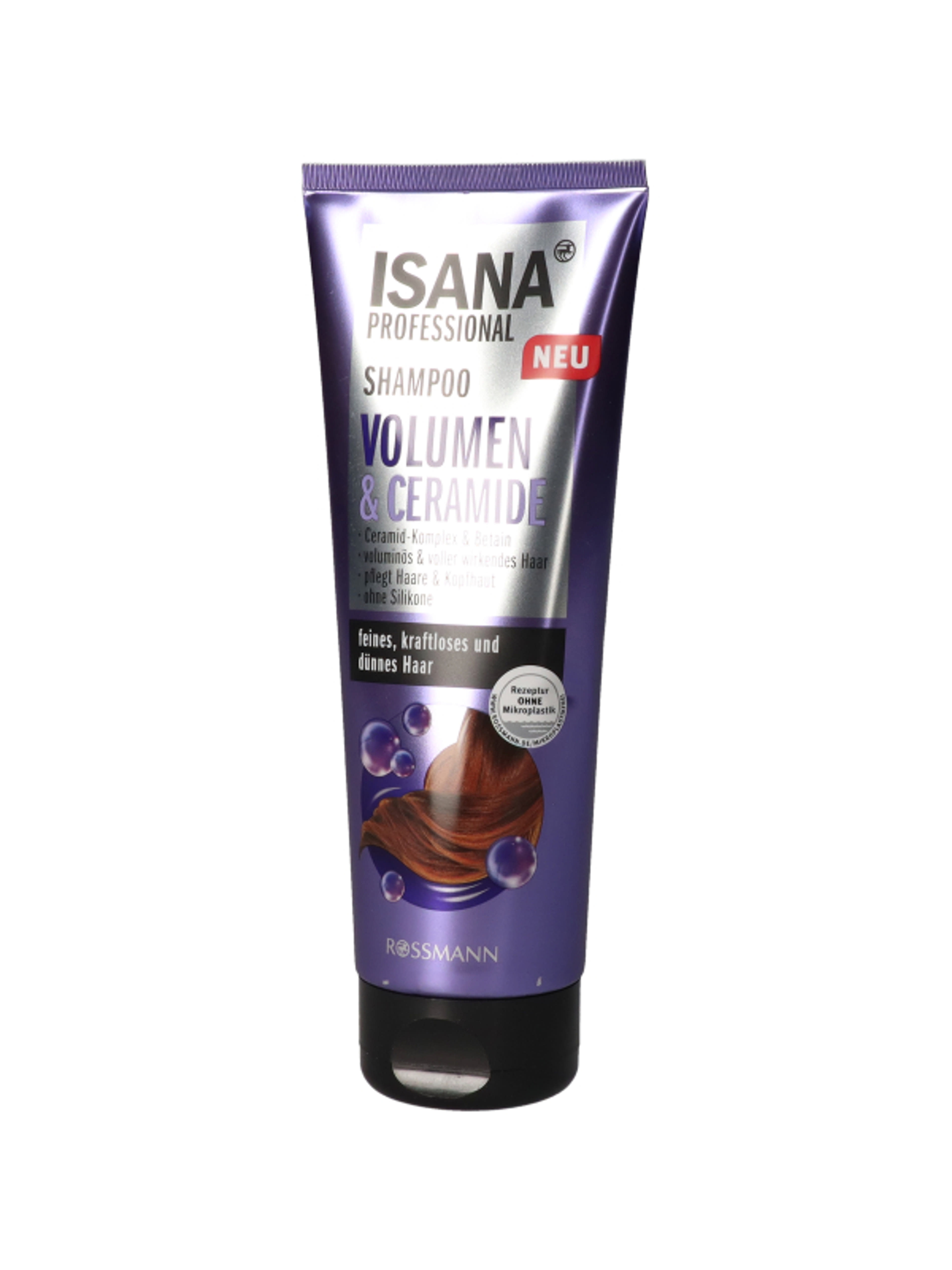Isana Hair Professional Volume&Ceramide sampon - 250 ml-4