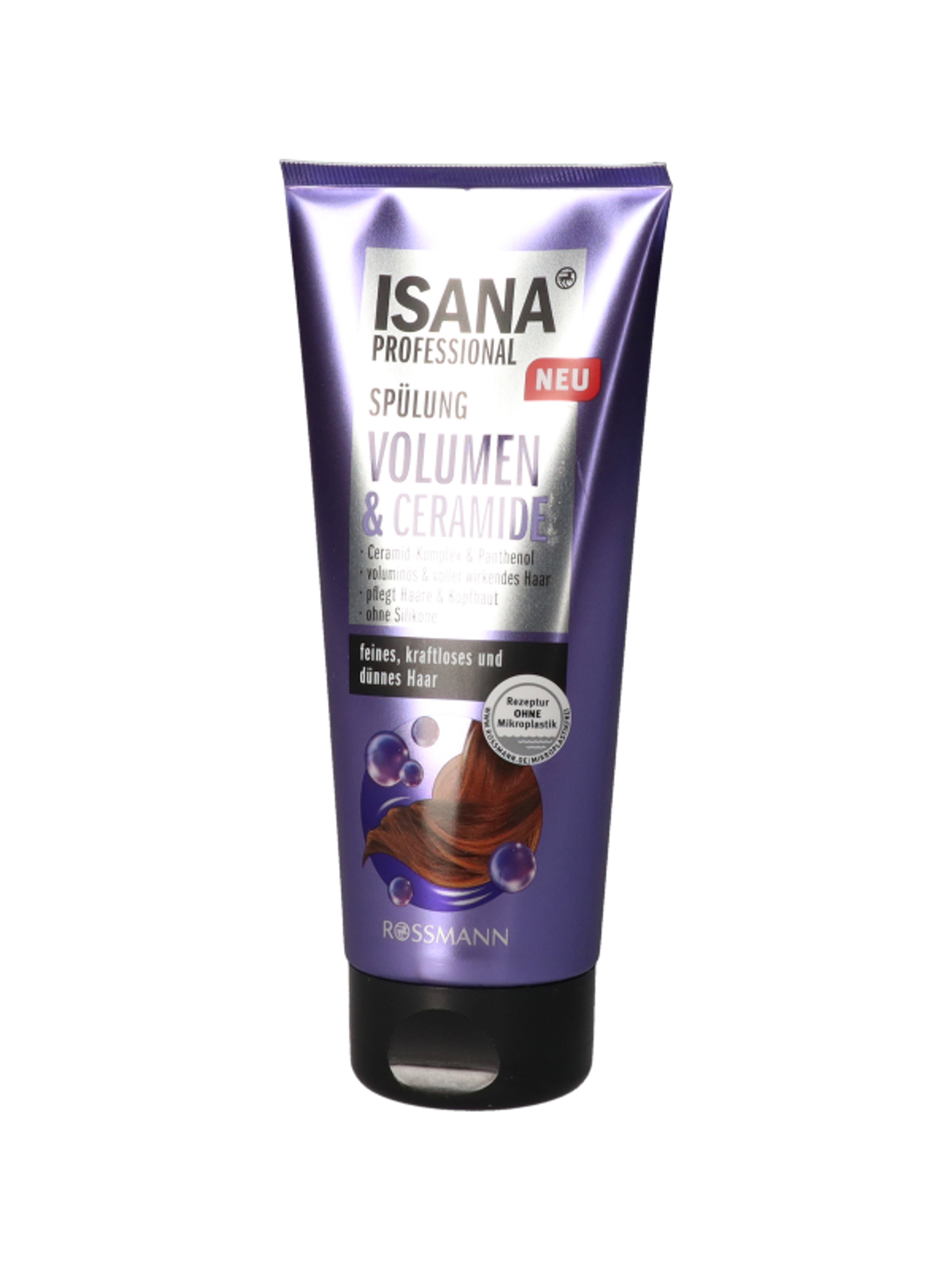 Isana Hair Professional Volume&Ceramide balzsam - 200 ml-4