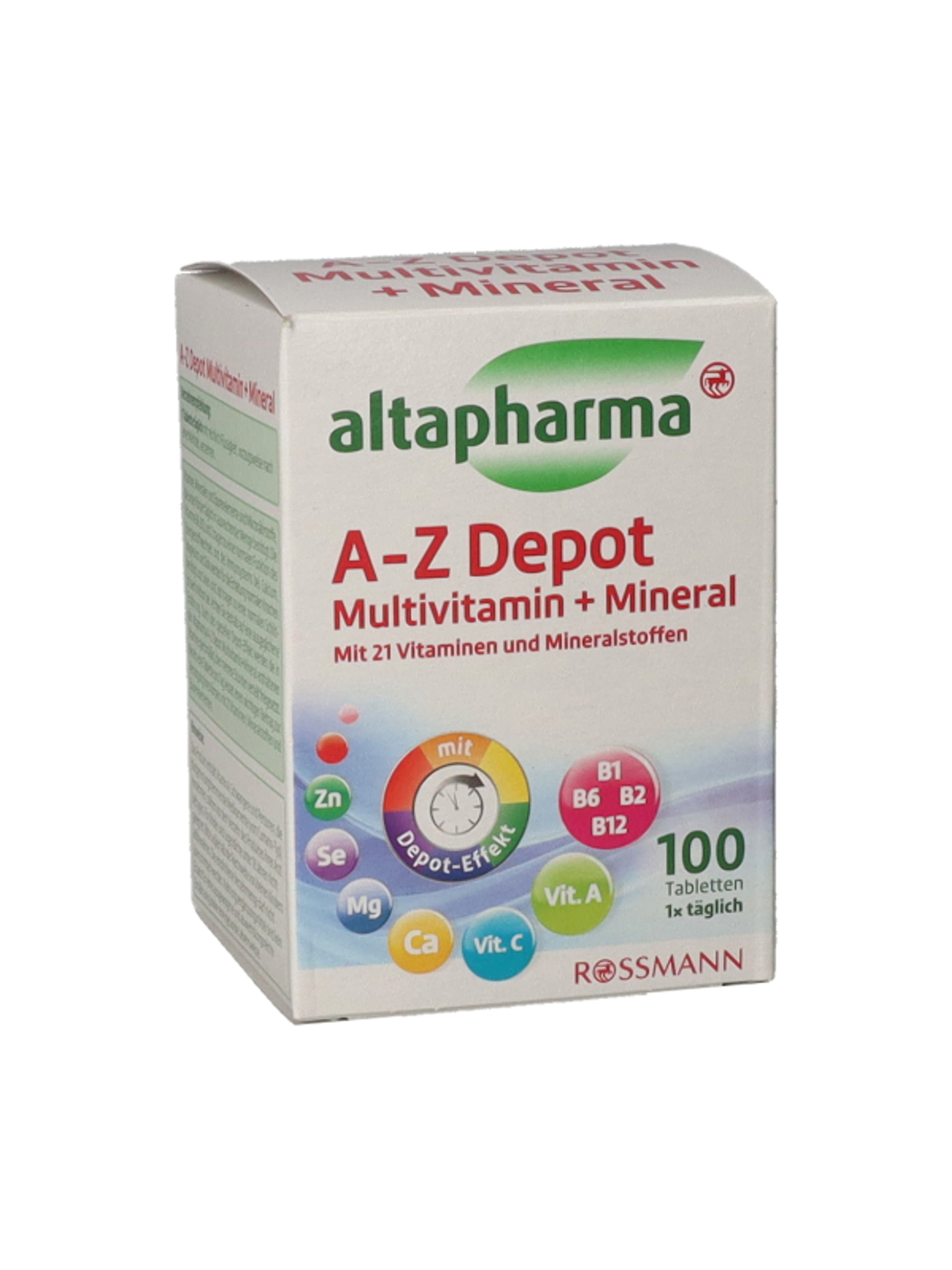 Altapharma A-Z Multivitamin Tabletta - 100 db-2