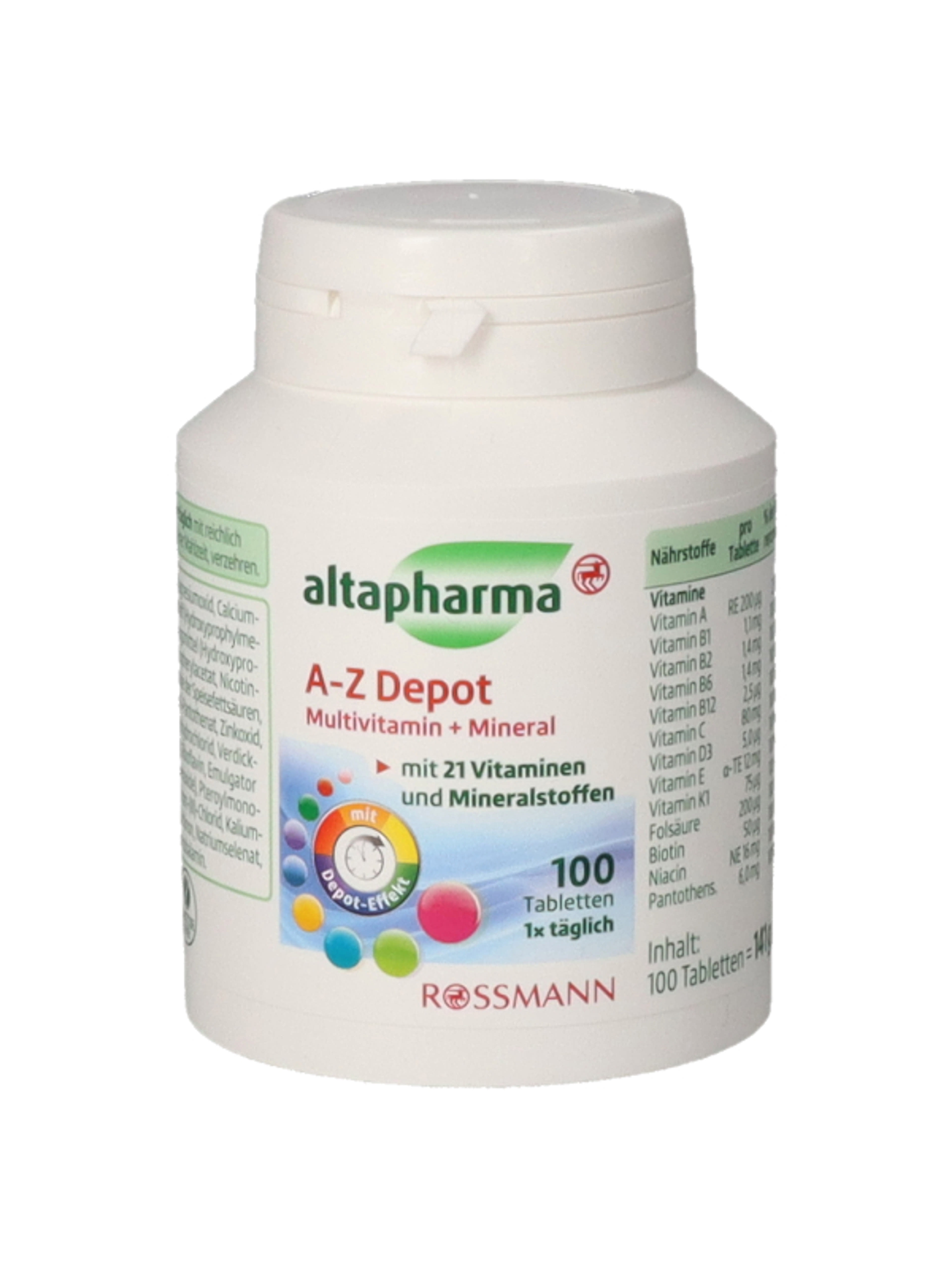 Altapharma A-Z Multivitamin Tabletta - 100 db-7