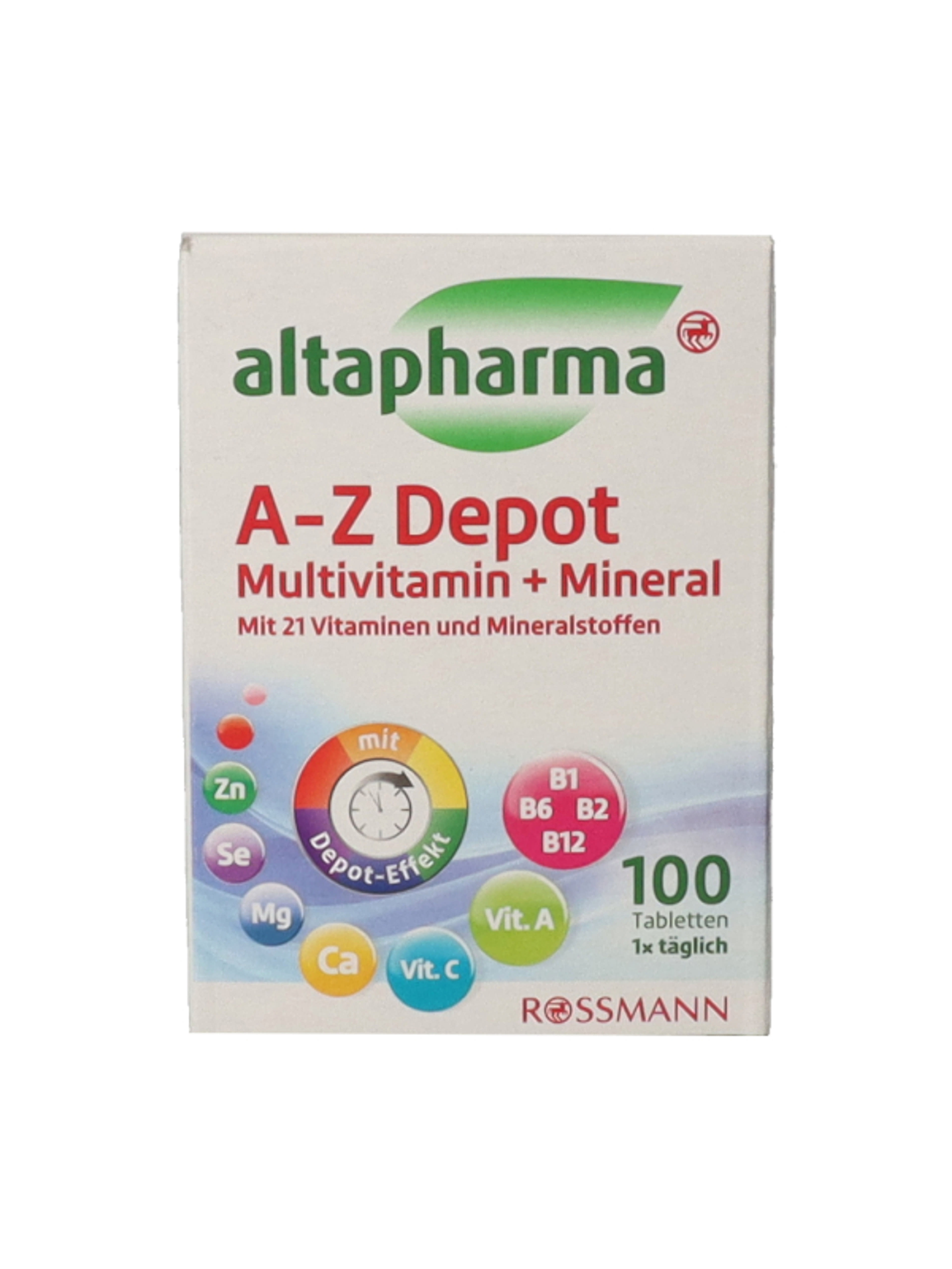 Altapharma A-Z Multivitamin Tabletta - 100 db-1
