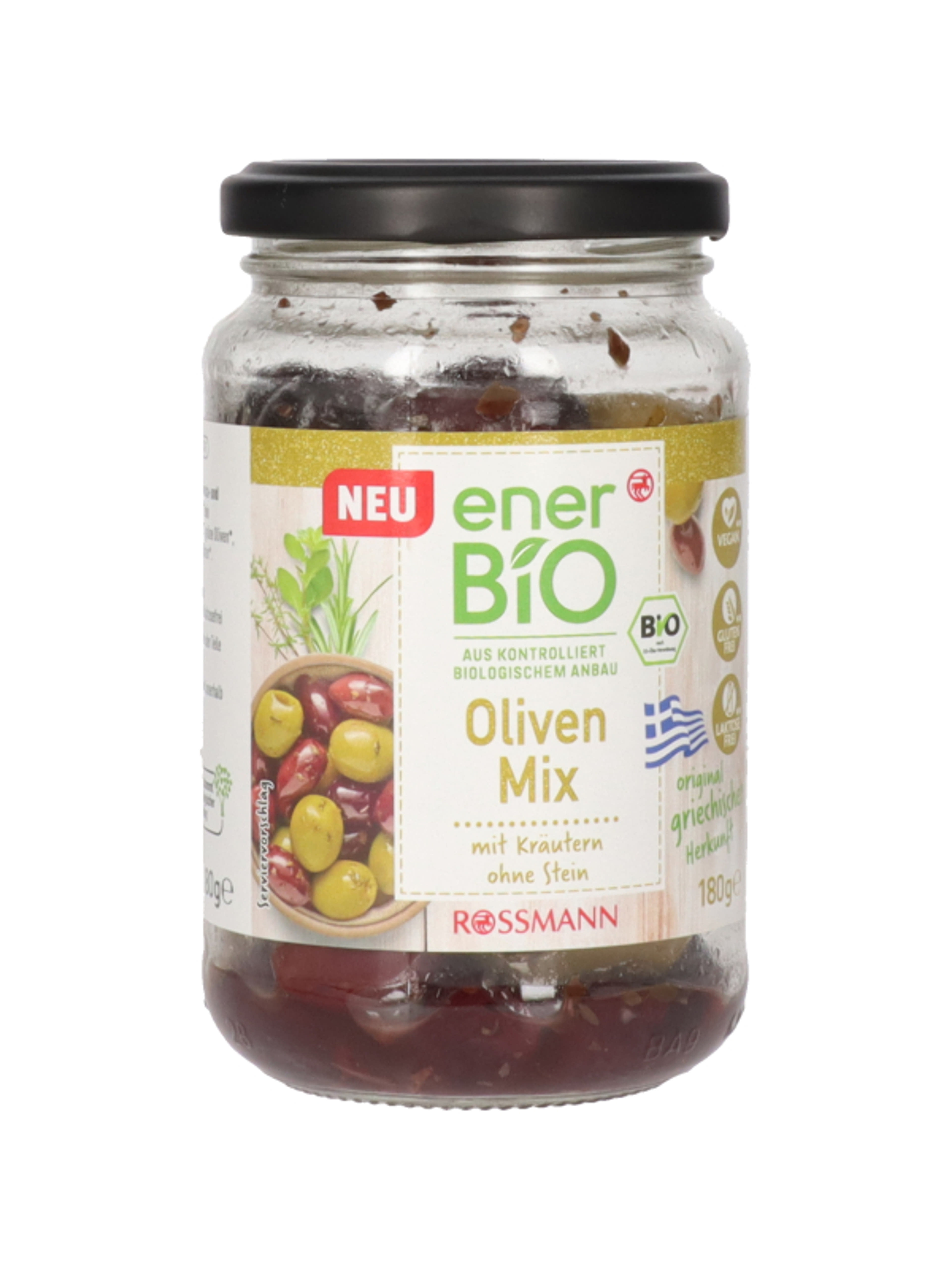 Ener-Bio Oliven Mix kalamata és zöld olívabogyó- 350 g-2