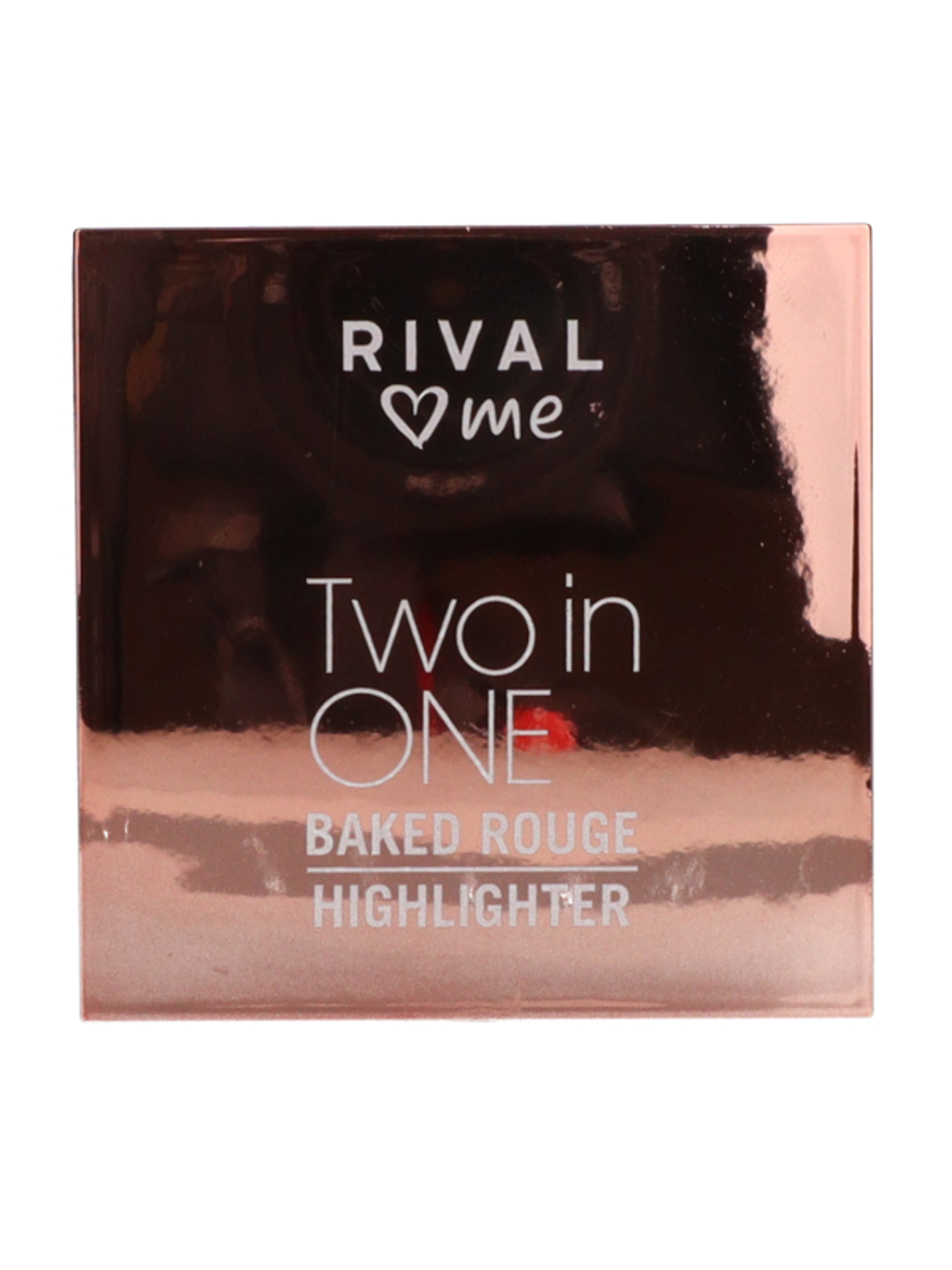 Rival Loves Me Two In One Baked Rouge highlighter /02 - 1 db-1