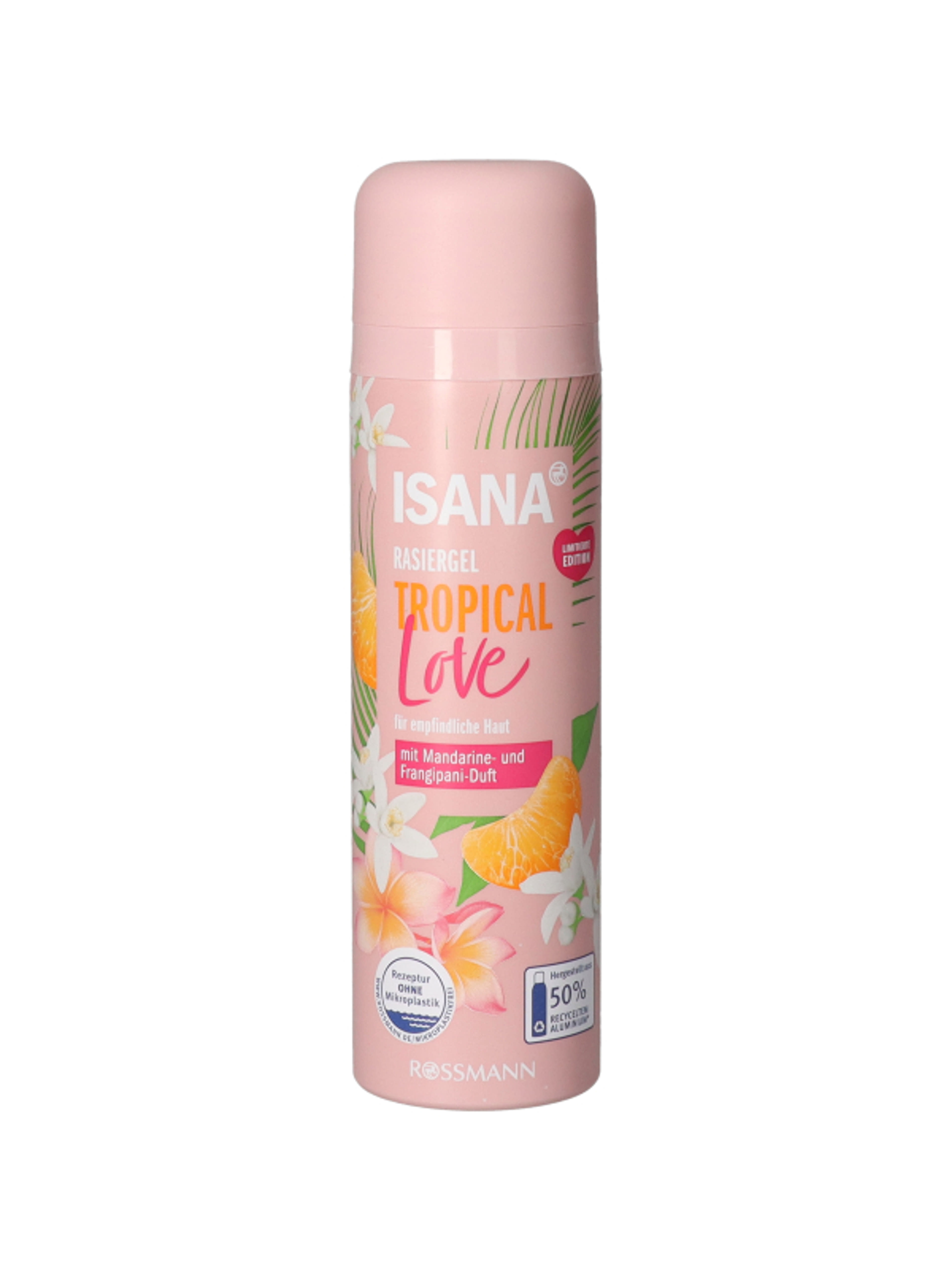 Isana Tropical Love női borotvagél - 150 ml