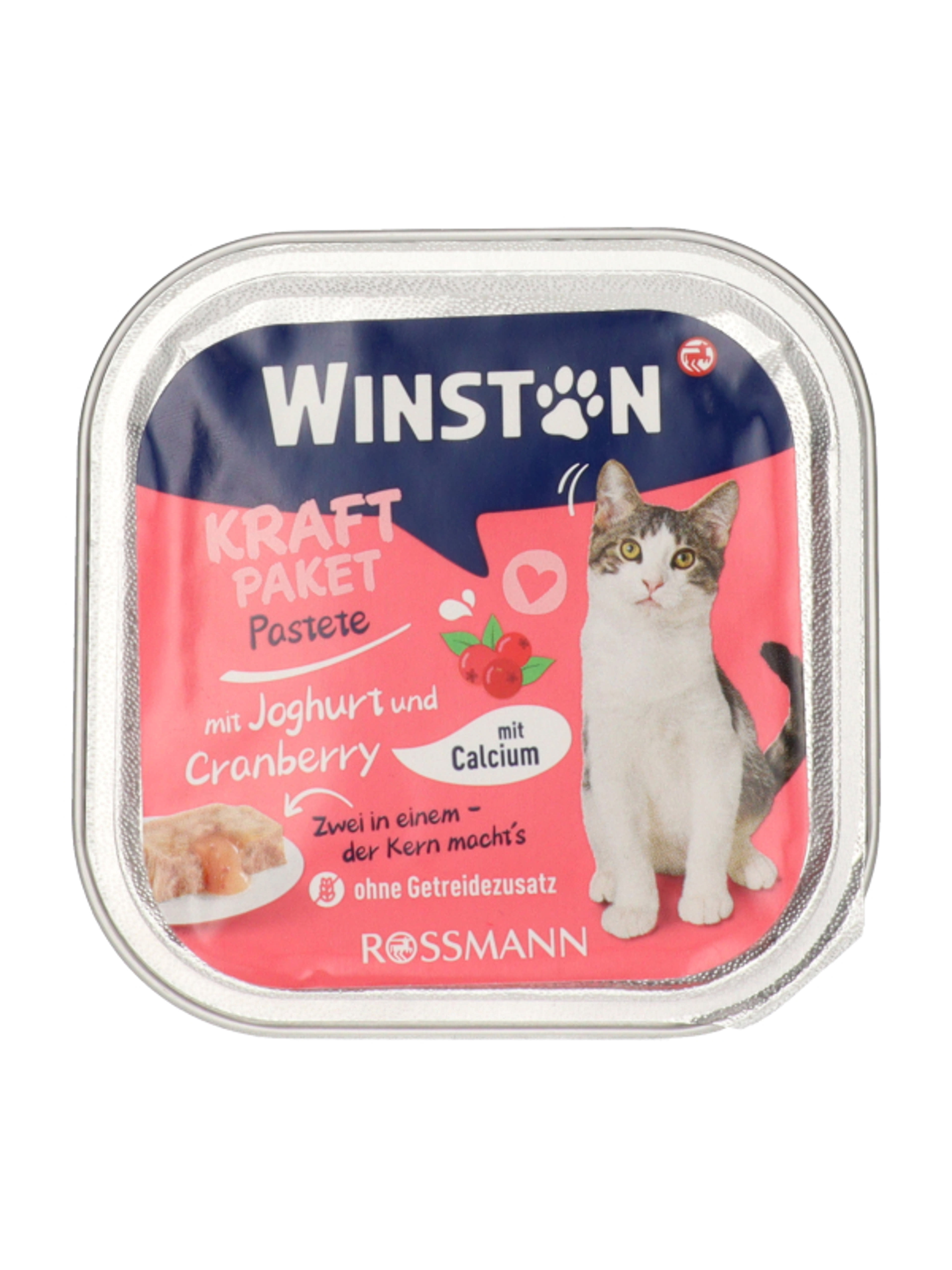 Winston alutál macskák számára joghurttal és áfonyával - 100 g