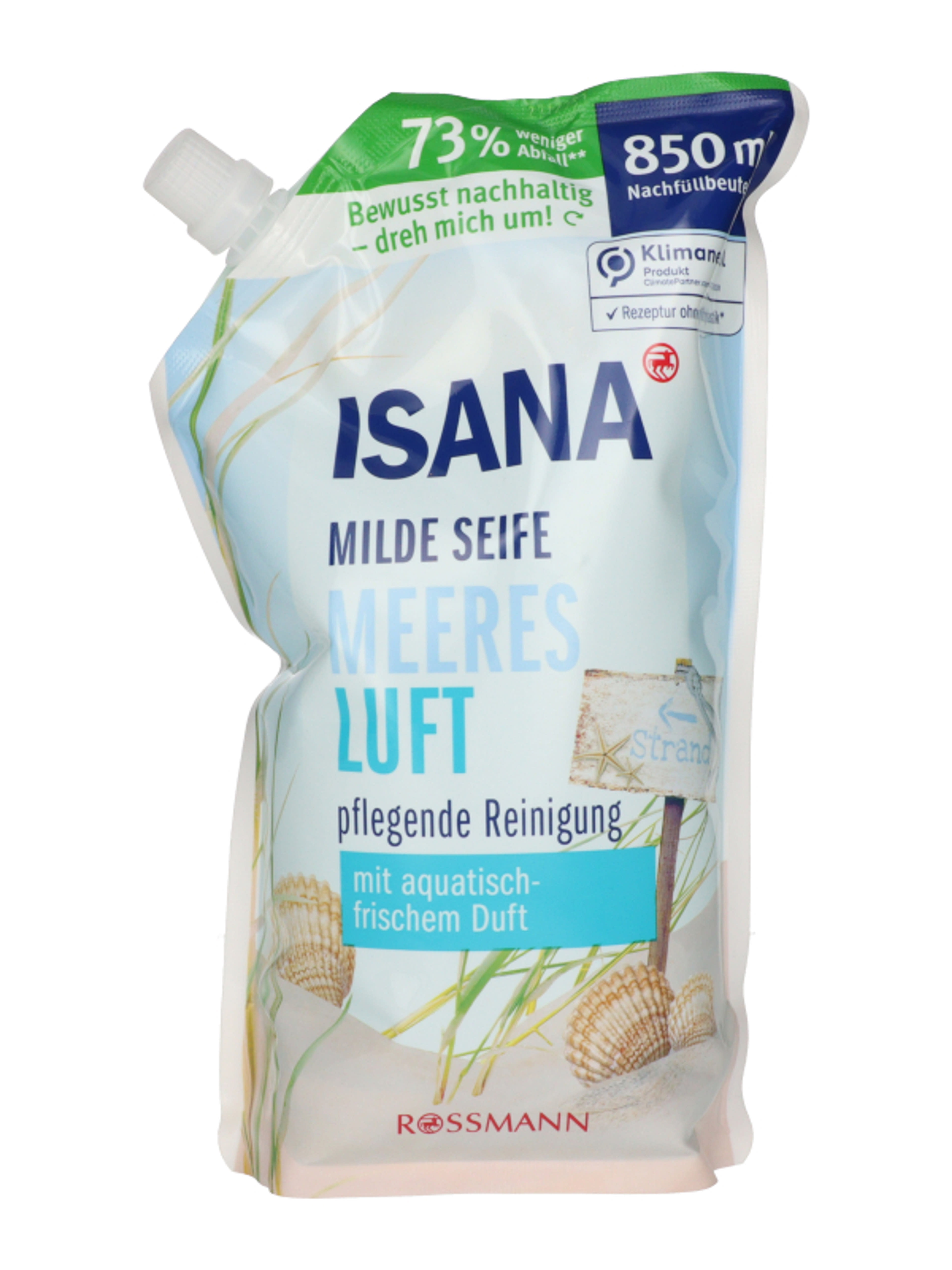 Isana Meeresluft folyékony szappan utántöltő - 850 ml