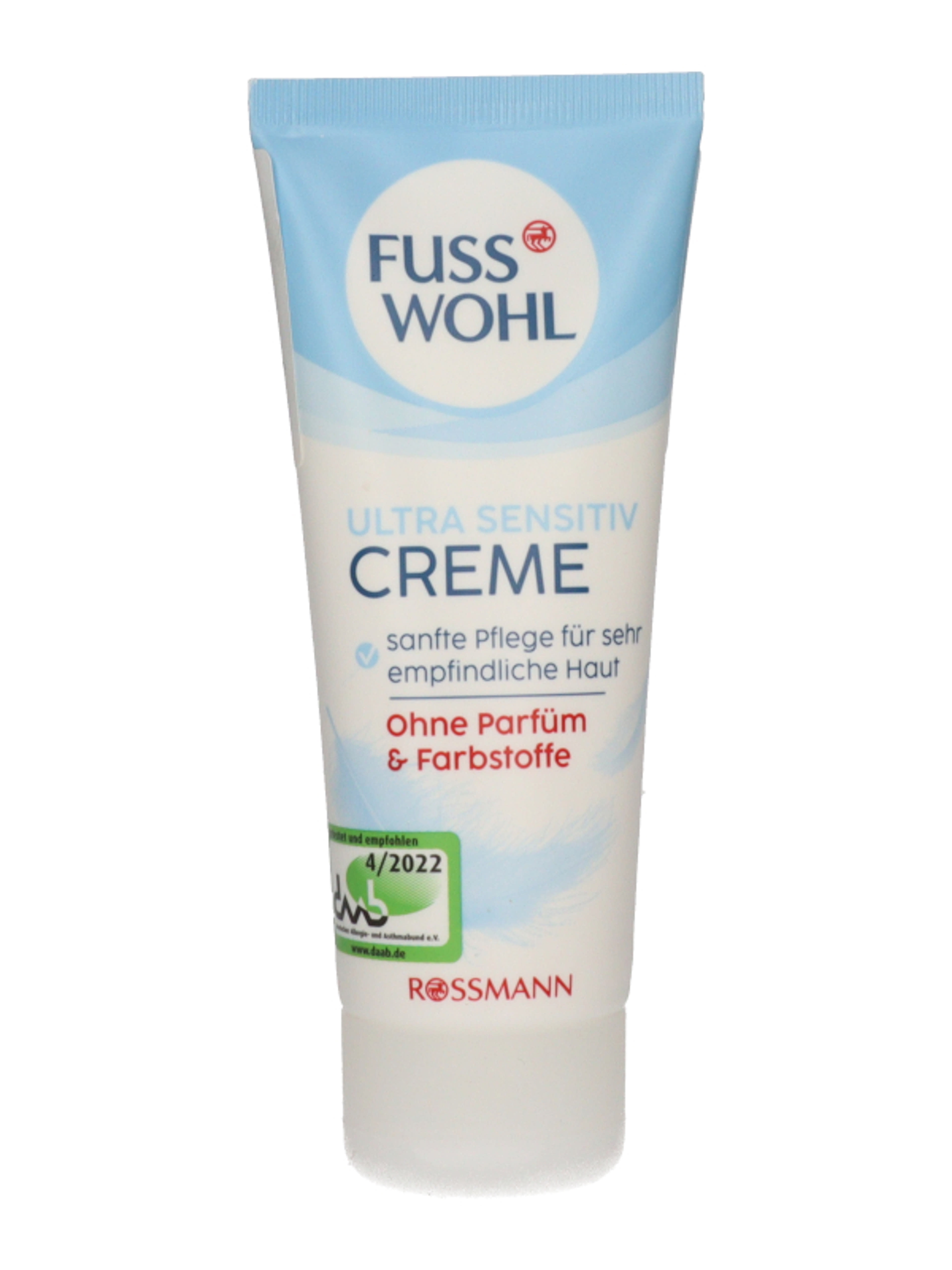 Fuss Wohl Ultra Sensitive lábkrém - 75 ml